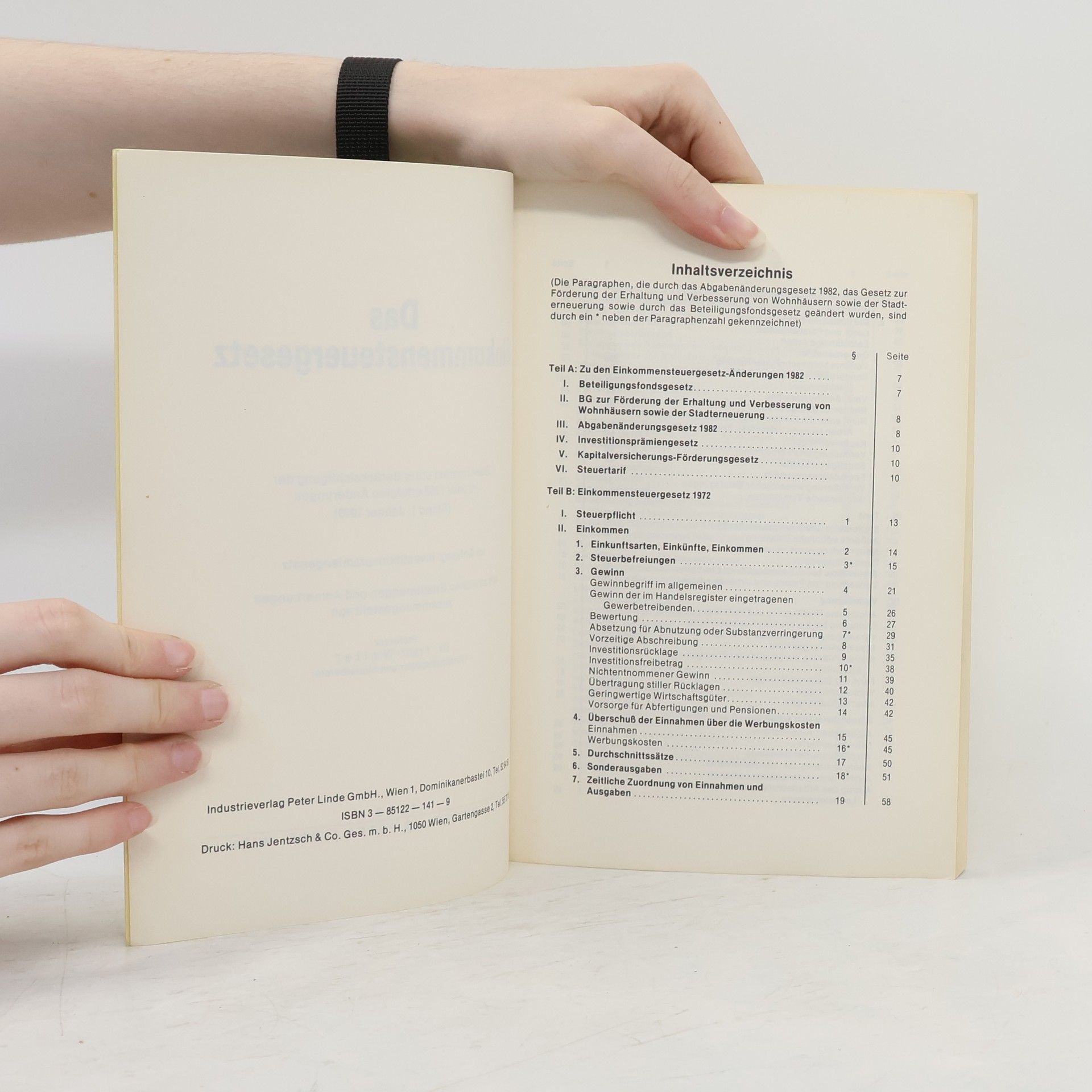 Autorenkollektiv Das Einkommensteuergesetz
