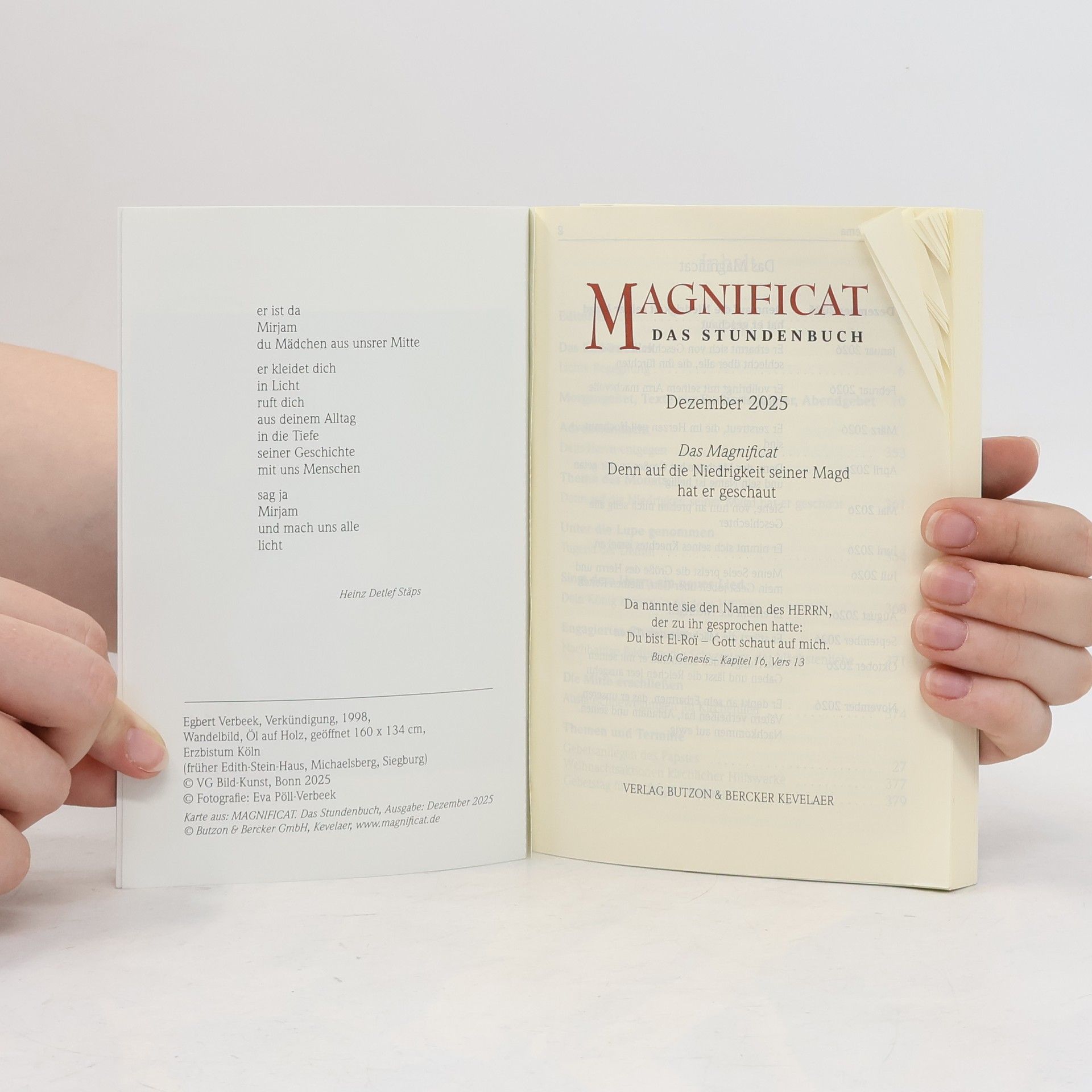 Kolektiv autorů Magnificat, das Stundenbuch