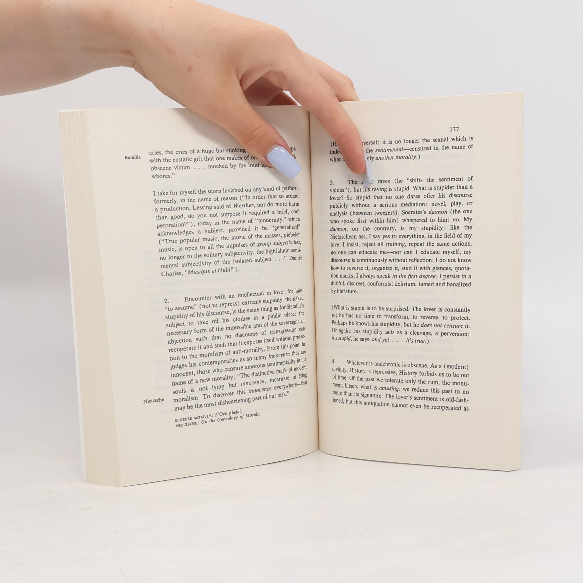 Roland Barthes A Lover's Discourse: Fragments