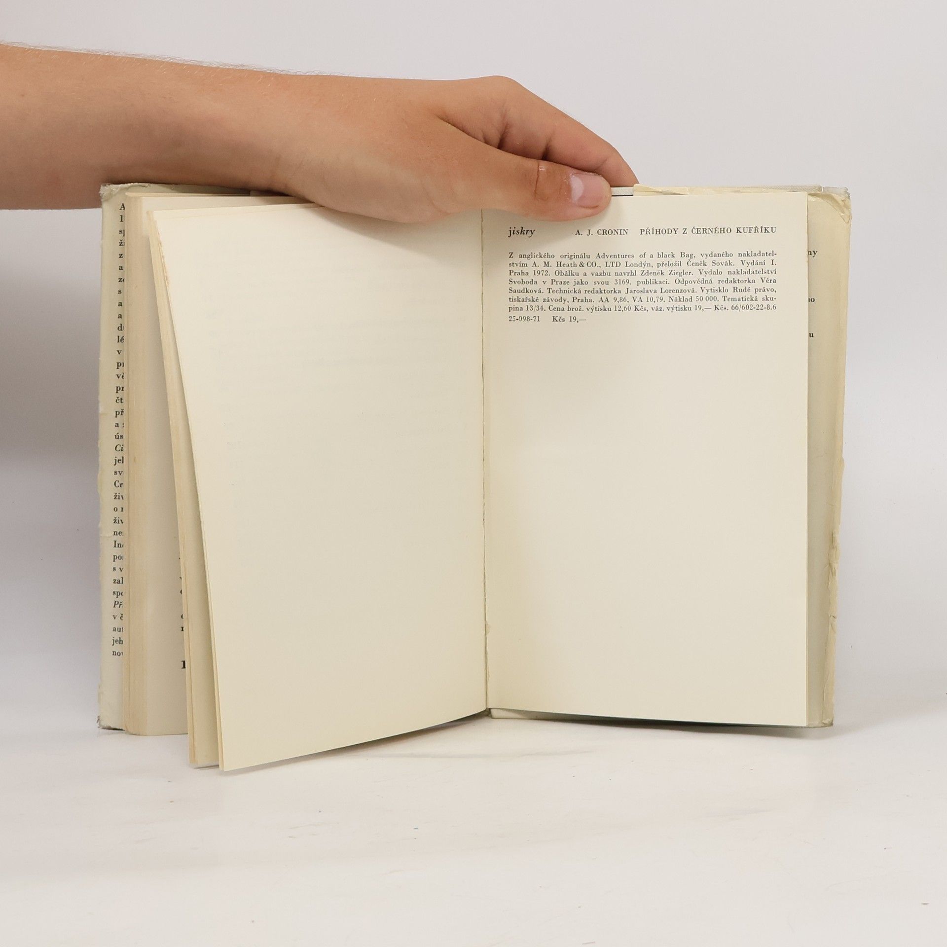 A. J. Cronin Příhody z černého kufříku