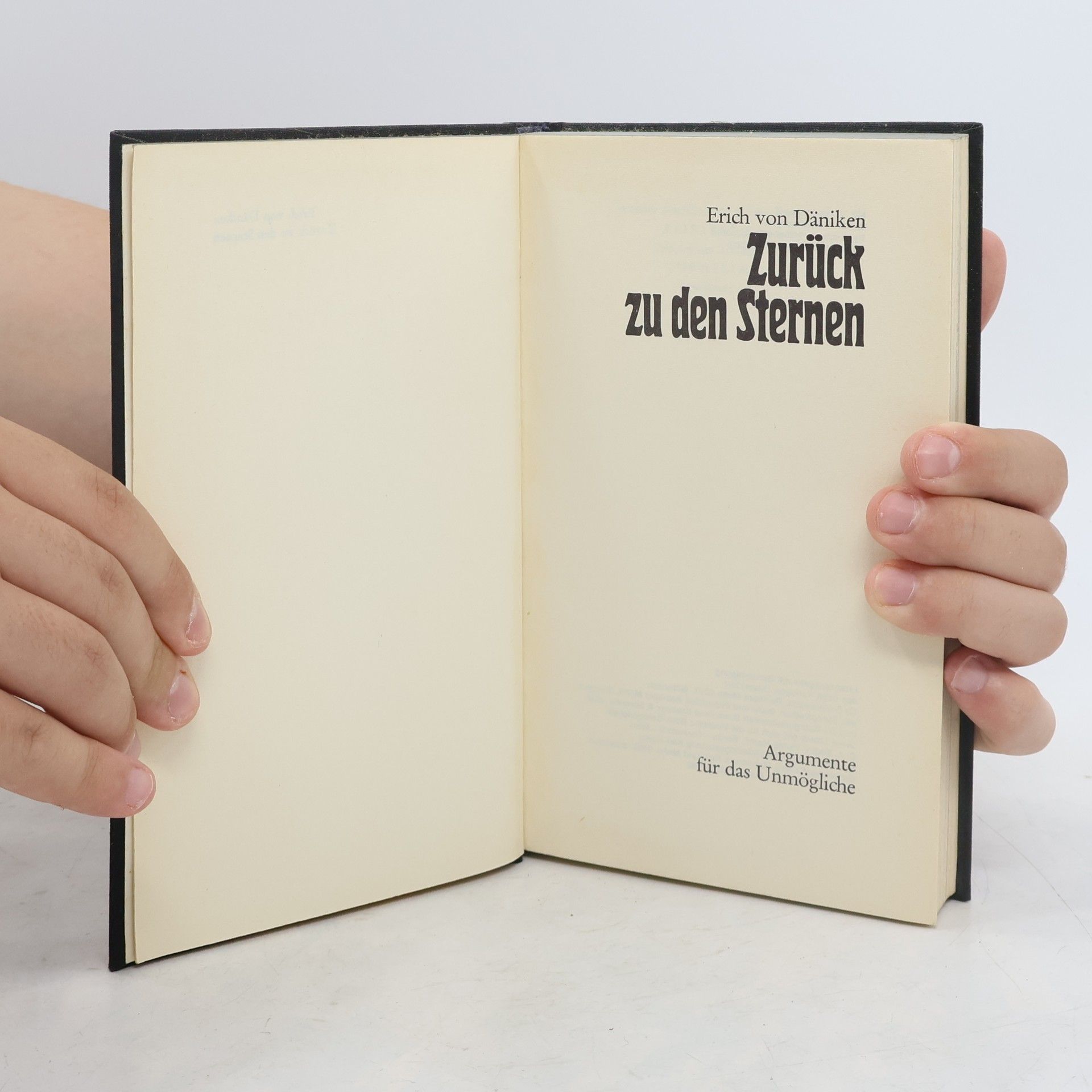 Erich von Däniken Zurück zu den Sternen
