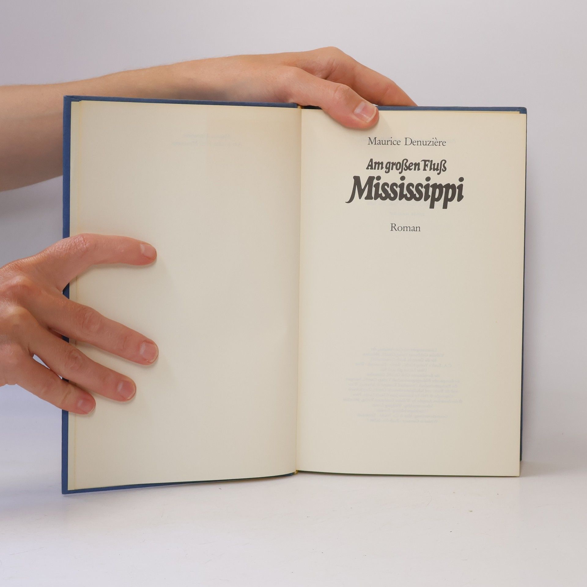 Maurice Denuzière Am großen Fluß Mississippi