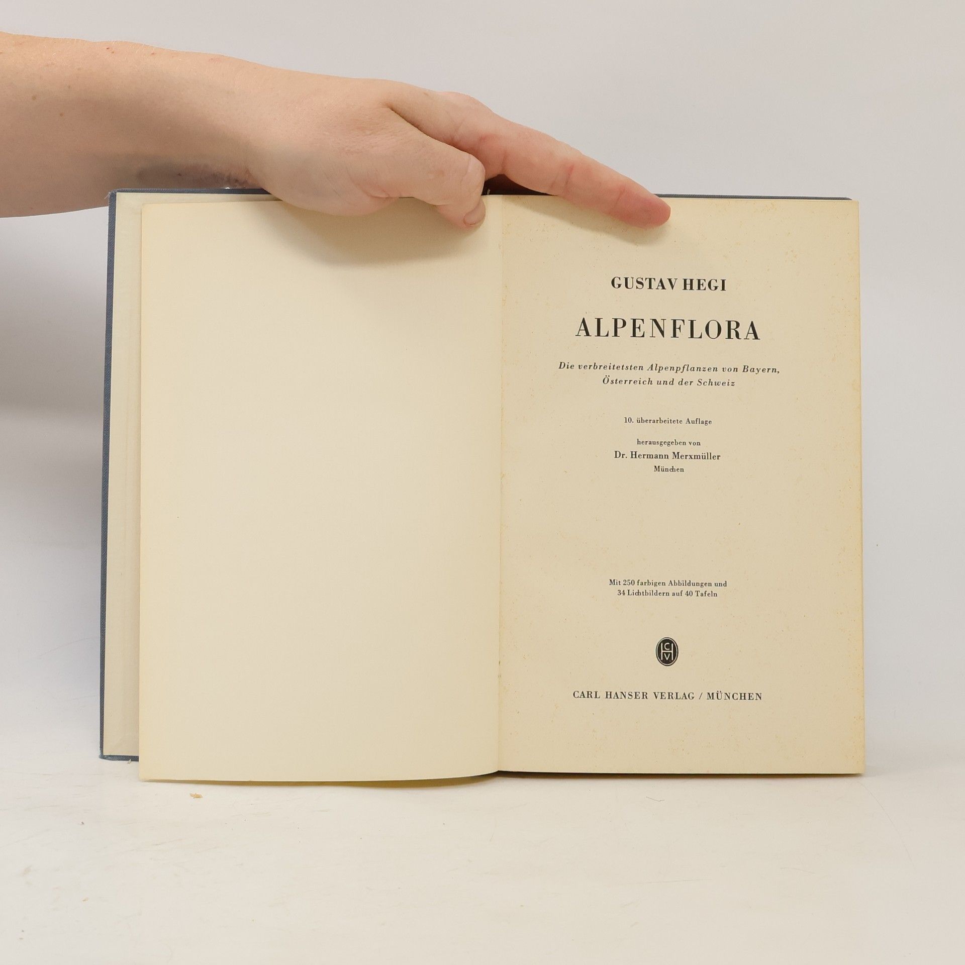 Gustav Hegi Alpenflora