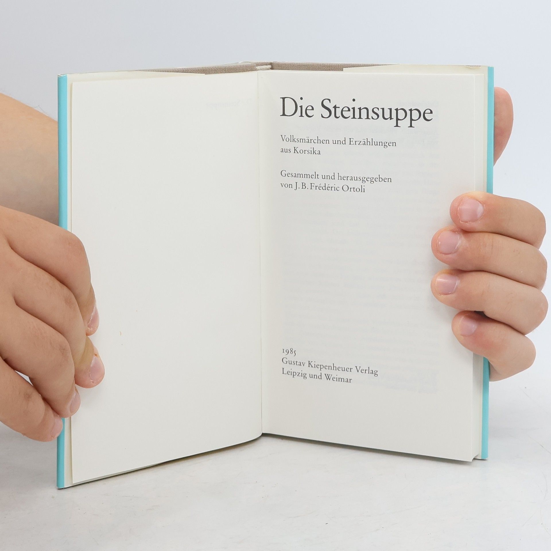 Autorenkollektiv Die Steinsuppe: Volksmärchen und Erzählungen aus Korsika