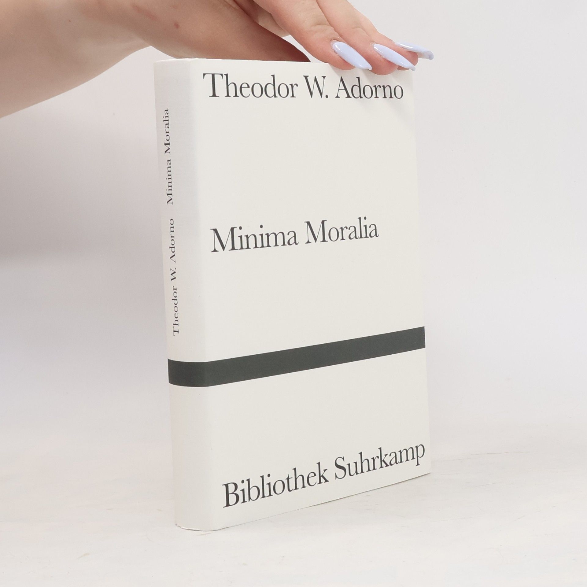 Theodor W. Adorno Minima moralia