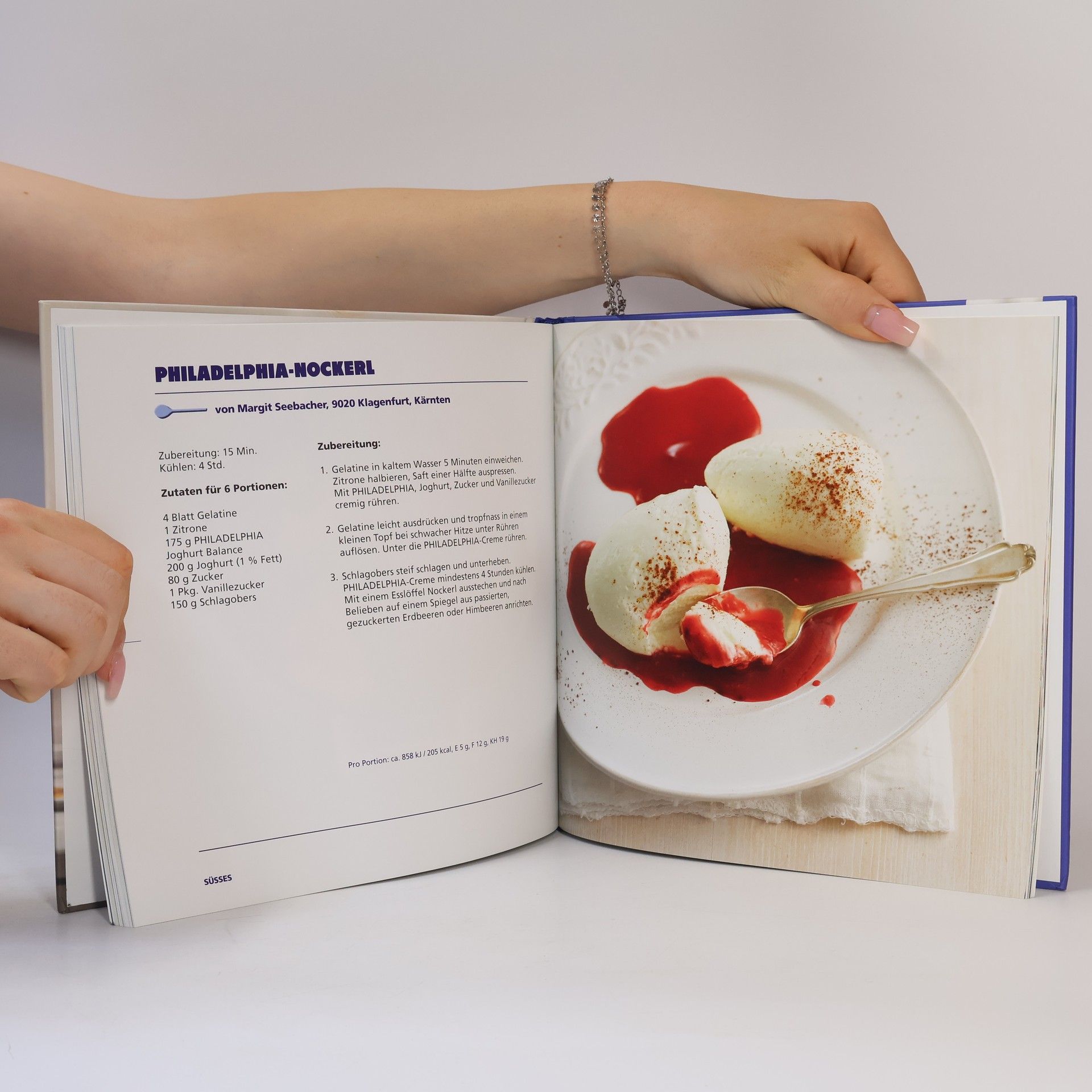 Lisl Wagner-Bacher Kraft Philadelphia, Rezepte zum Verlieben