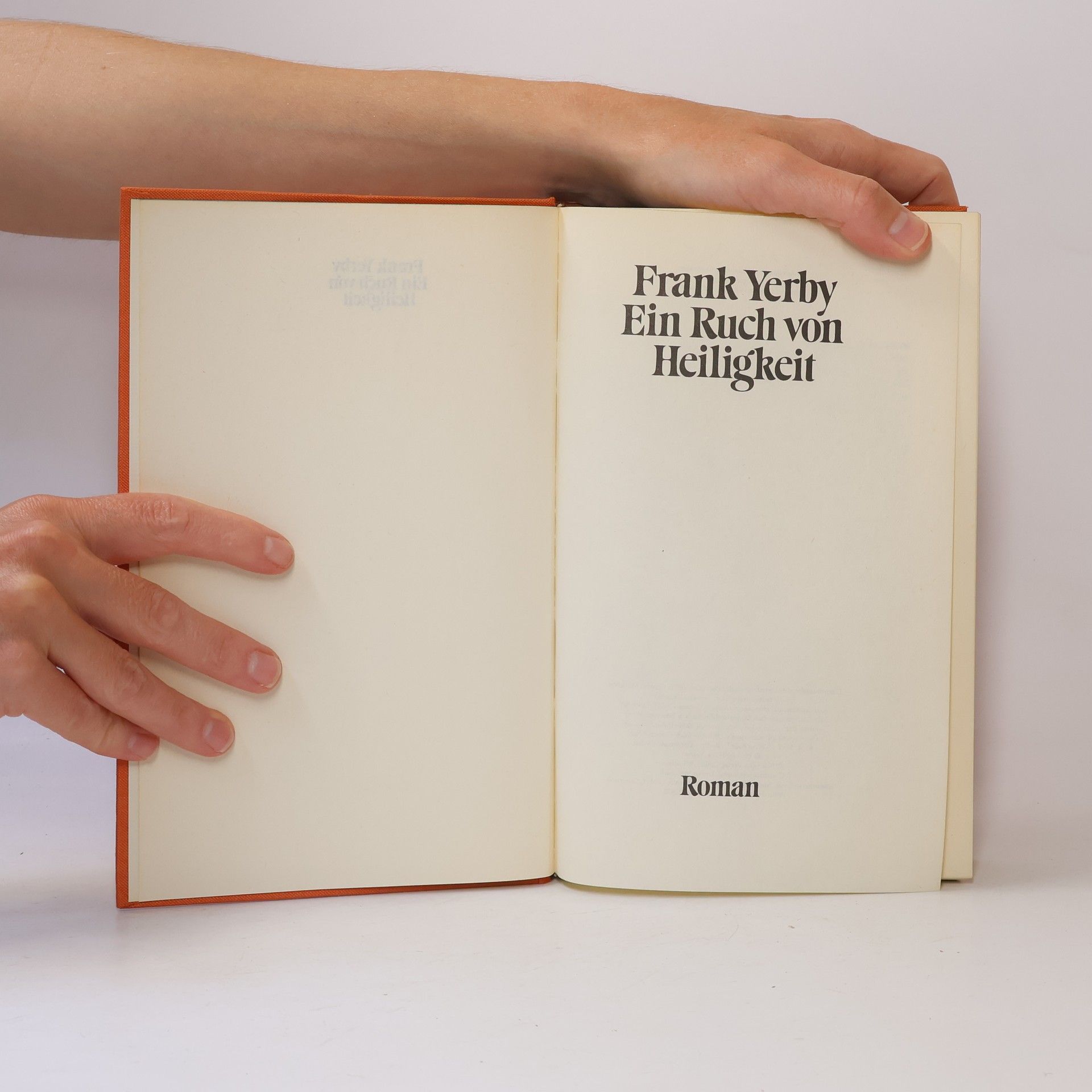 Frank Yerby Ein ruch von Heiligkeit