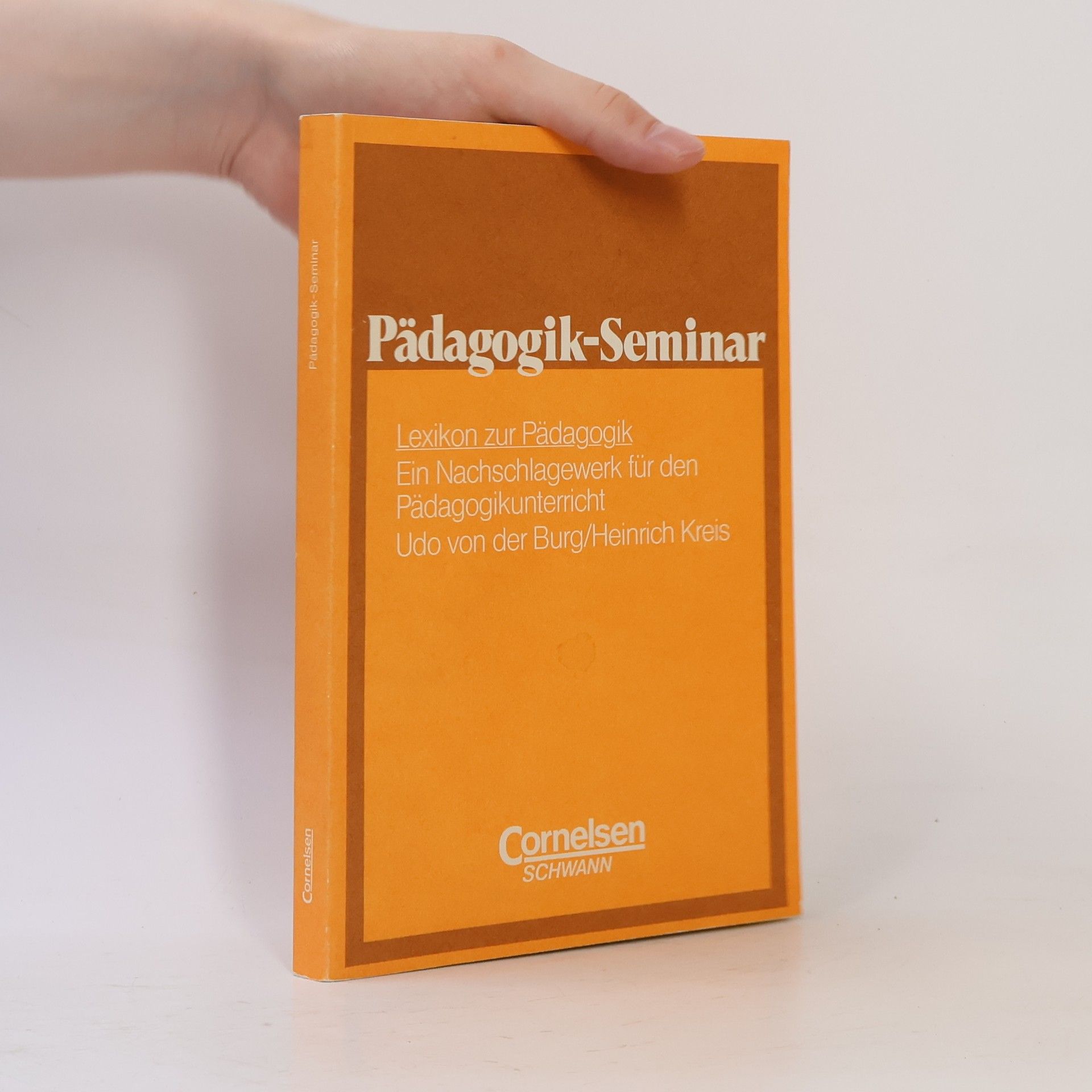 Udo von der Burg Pädagogik-Seminar