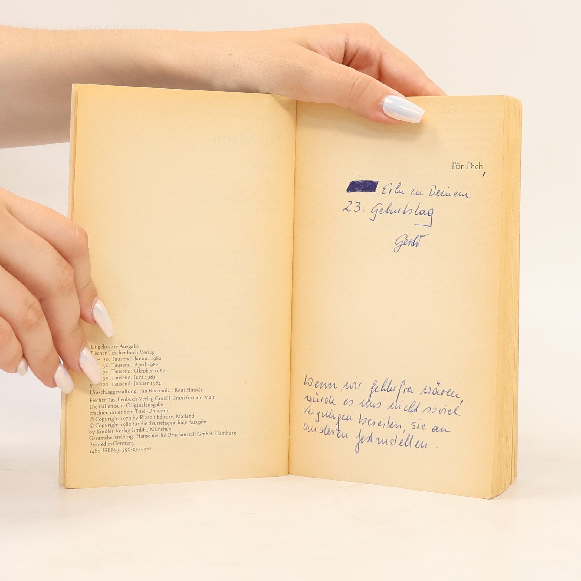 Oriana Fallaci Ein Mann