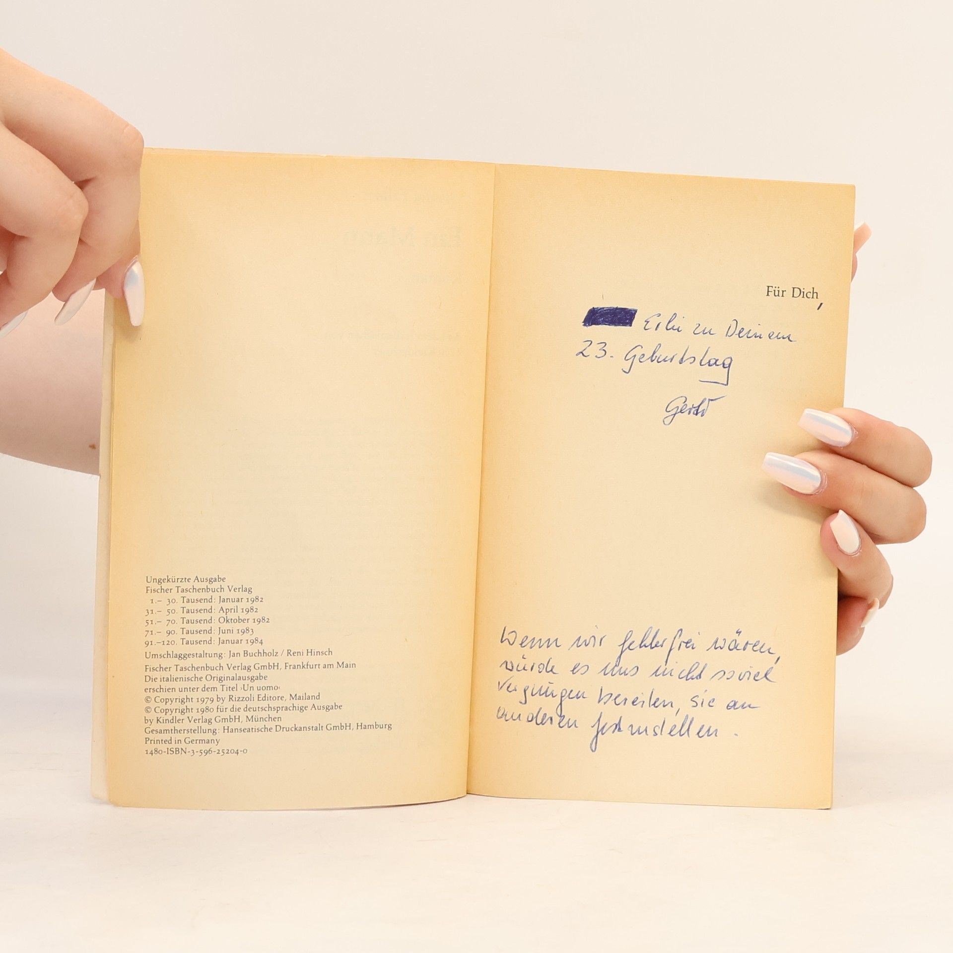Oriana Fallaci Ein Mann