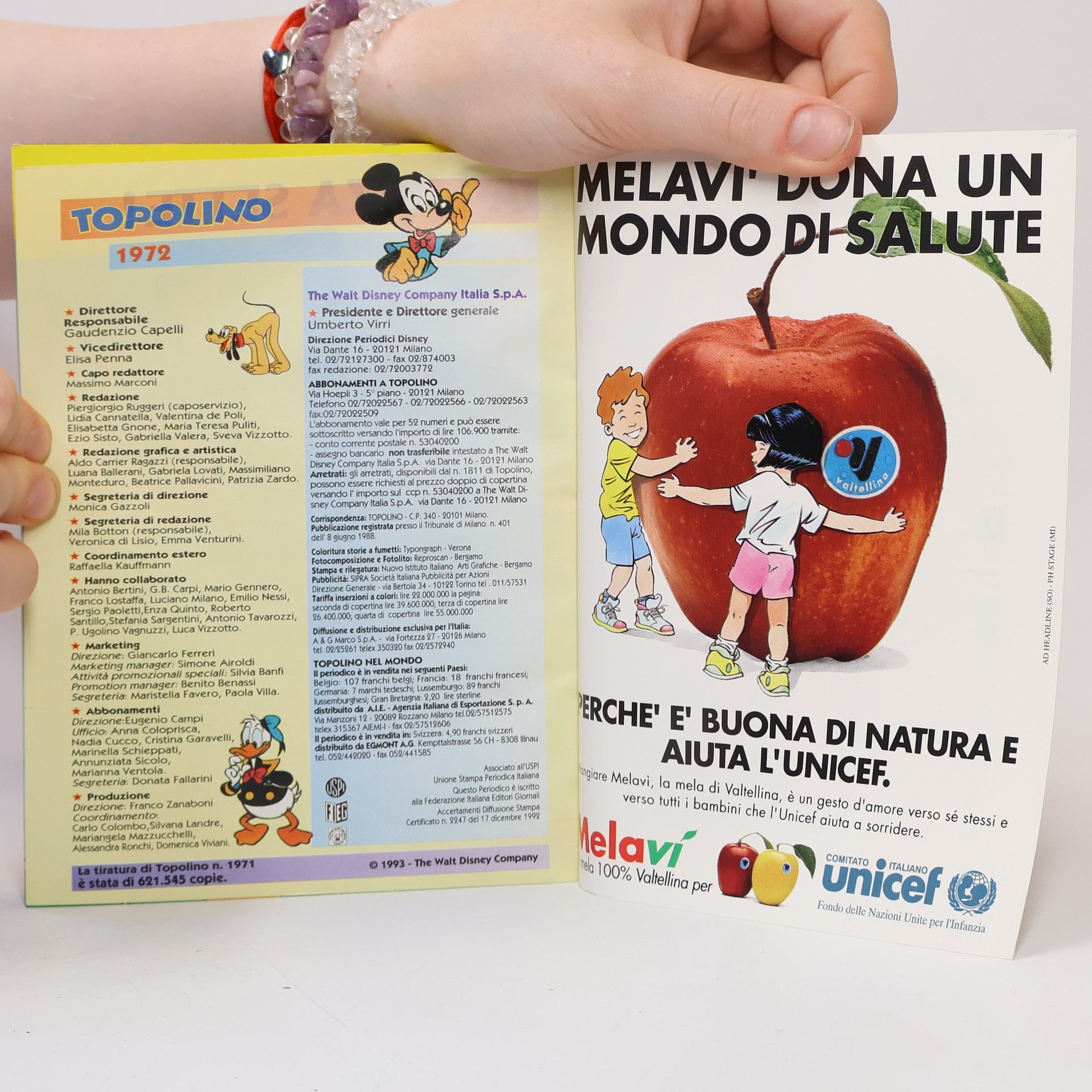 Walt Disney Topolino Nr. 1972