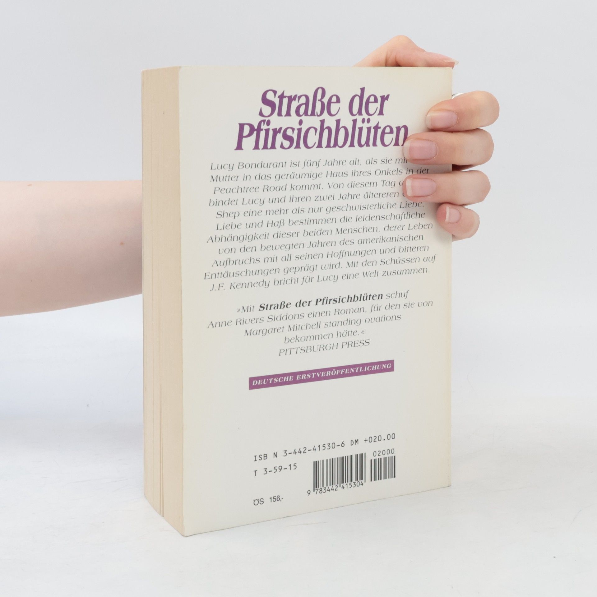 Anne Rivers Siddons Strasse der Pfirsichblüten