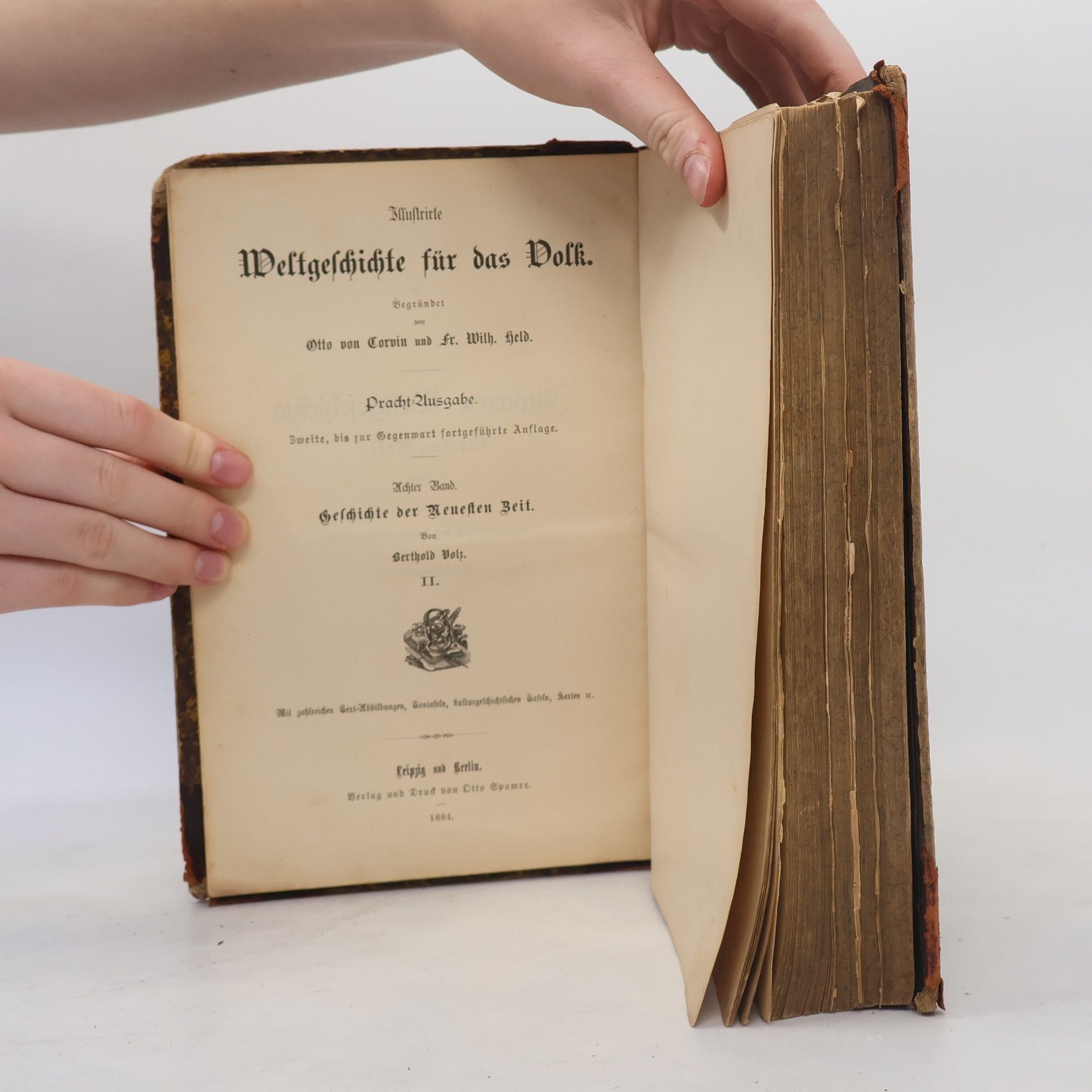 Wilhelm Held Illustrirte Weltgeschichte für das Volk II.