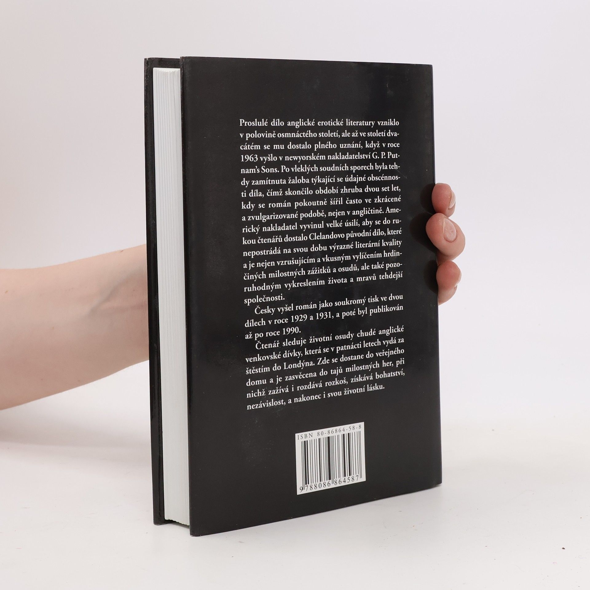 John Cleland Fanny Hill. Paměti rozkošnice