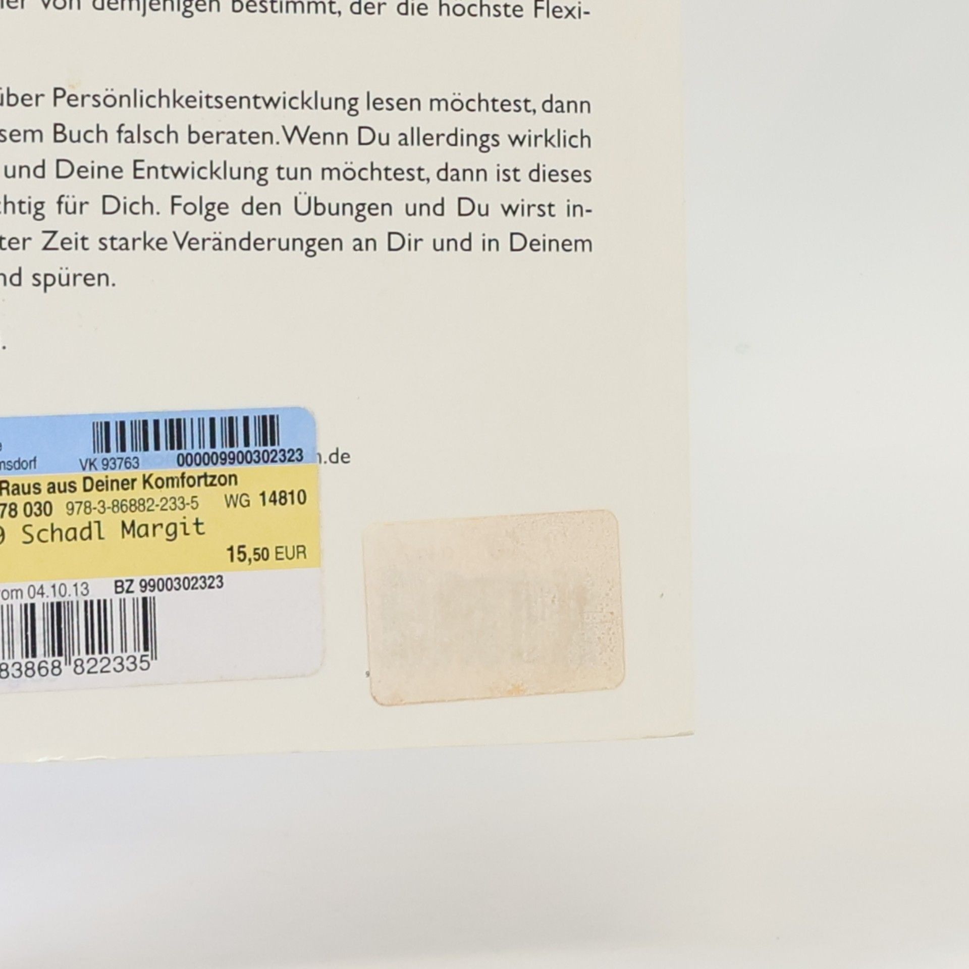 Sascha Ballach Raus aus Deiner Komfortzone. Das Übungsbuch für die Entwicklung Deiner Persönlichkeit