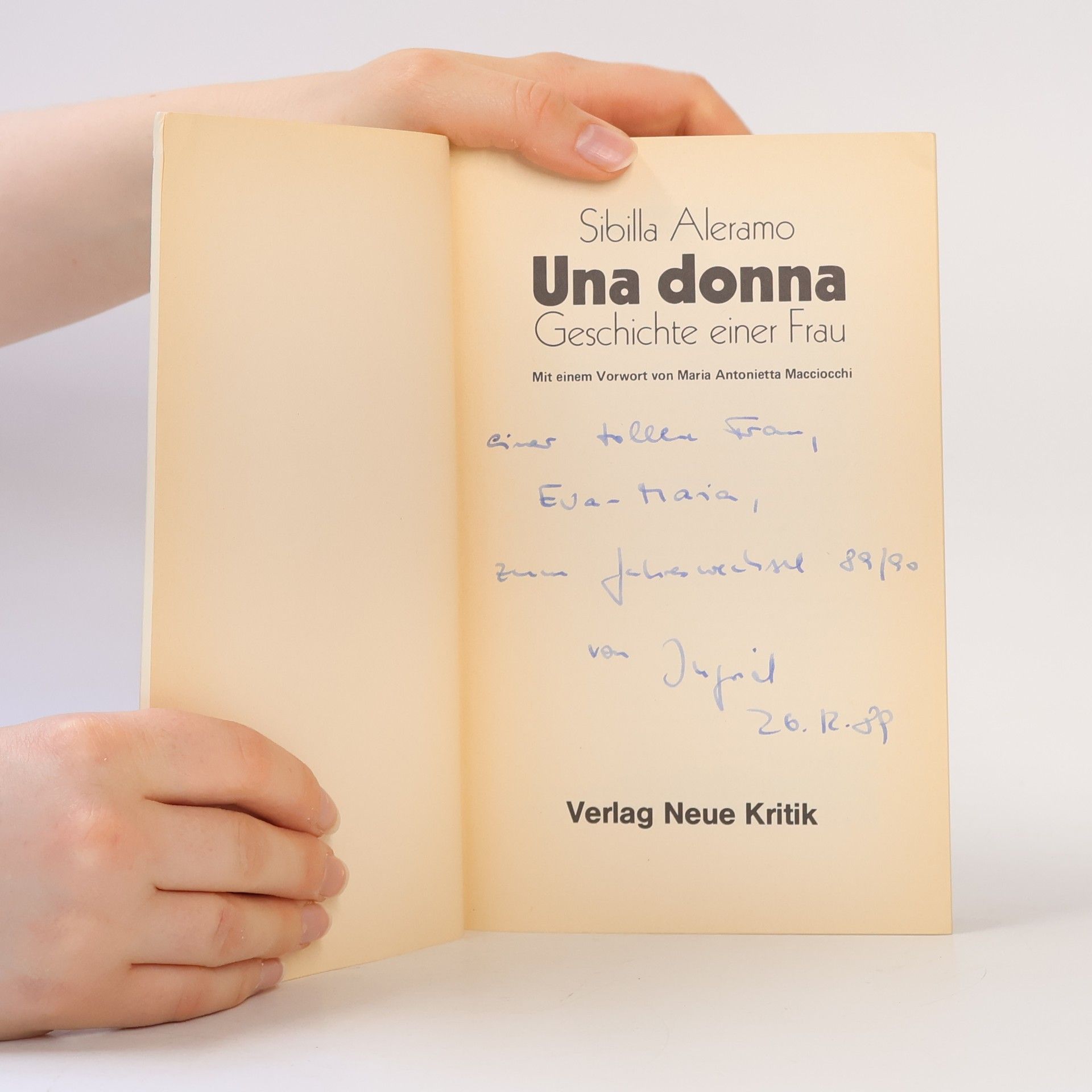 Sibilla Aleramo Una donna