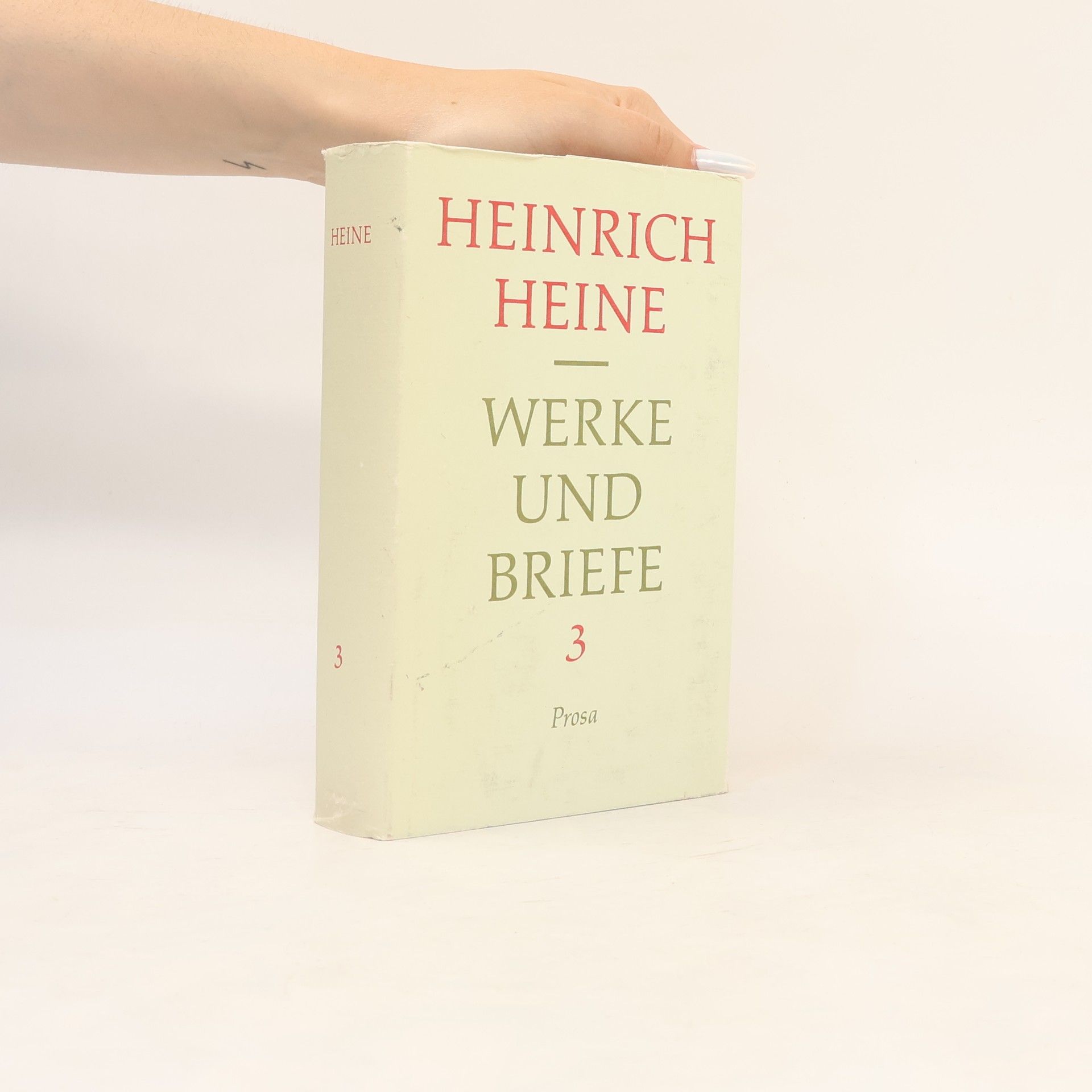 Heinrich Heine Heinrich Heine 3. Werke und Briefe