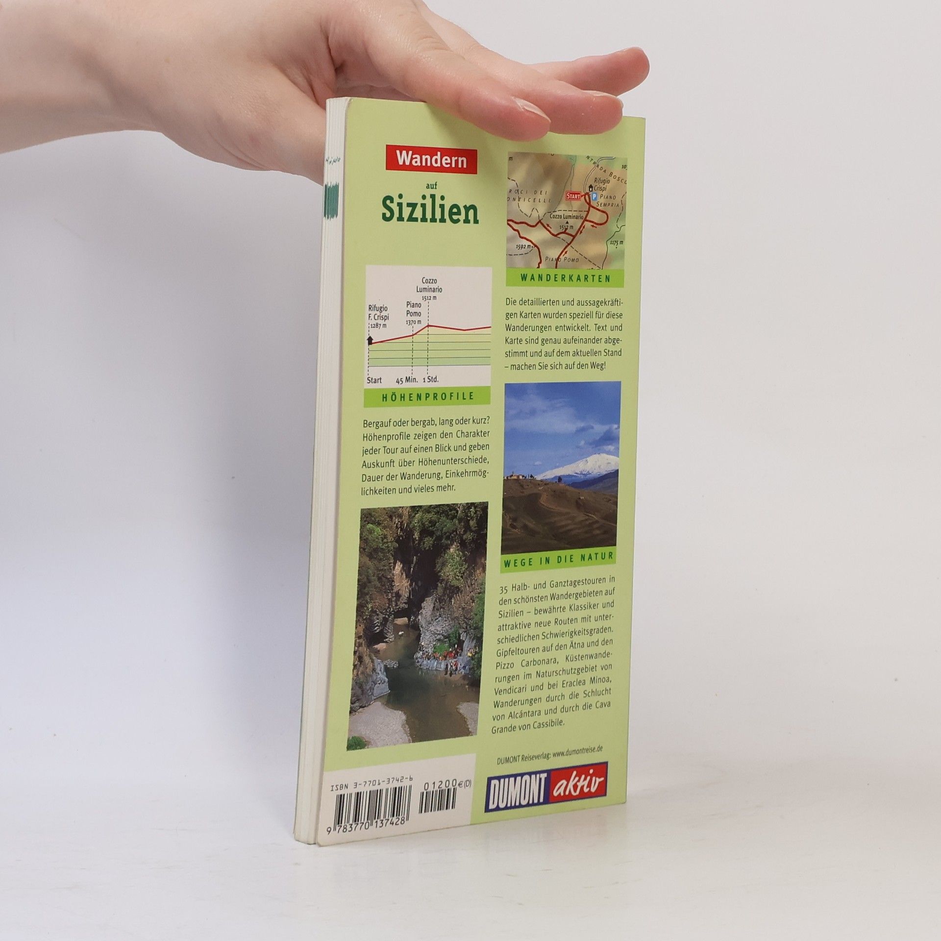 Caterina Mesina Wandern auf Sizilien