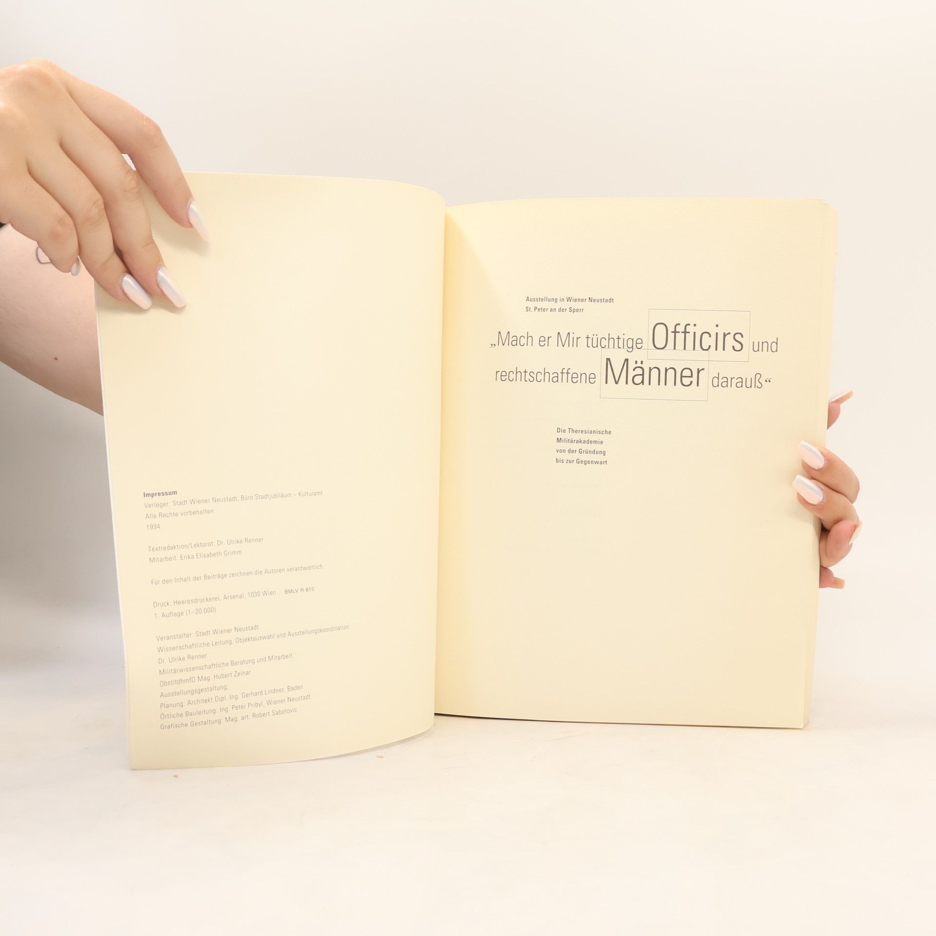 Kolektiv autorů Mach er mir tüchtige Officirs und rechtschaffene Männer darauss