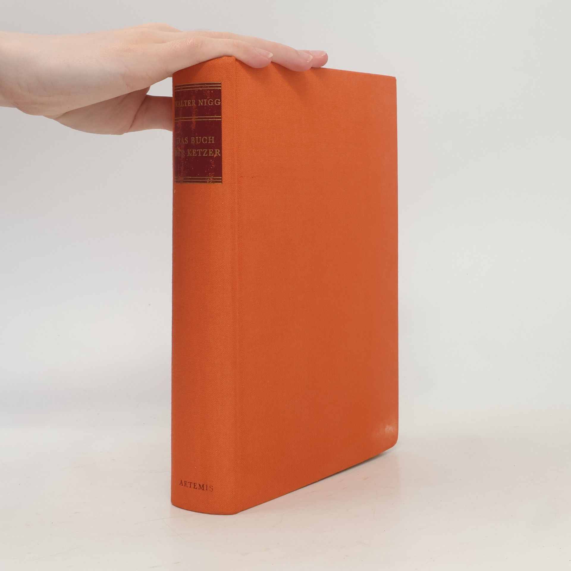 Walter Nigg Das Buch der Ketzer