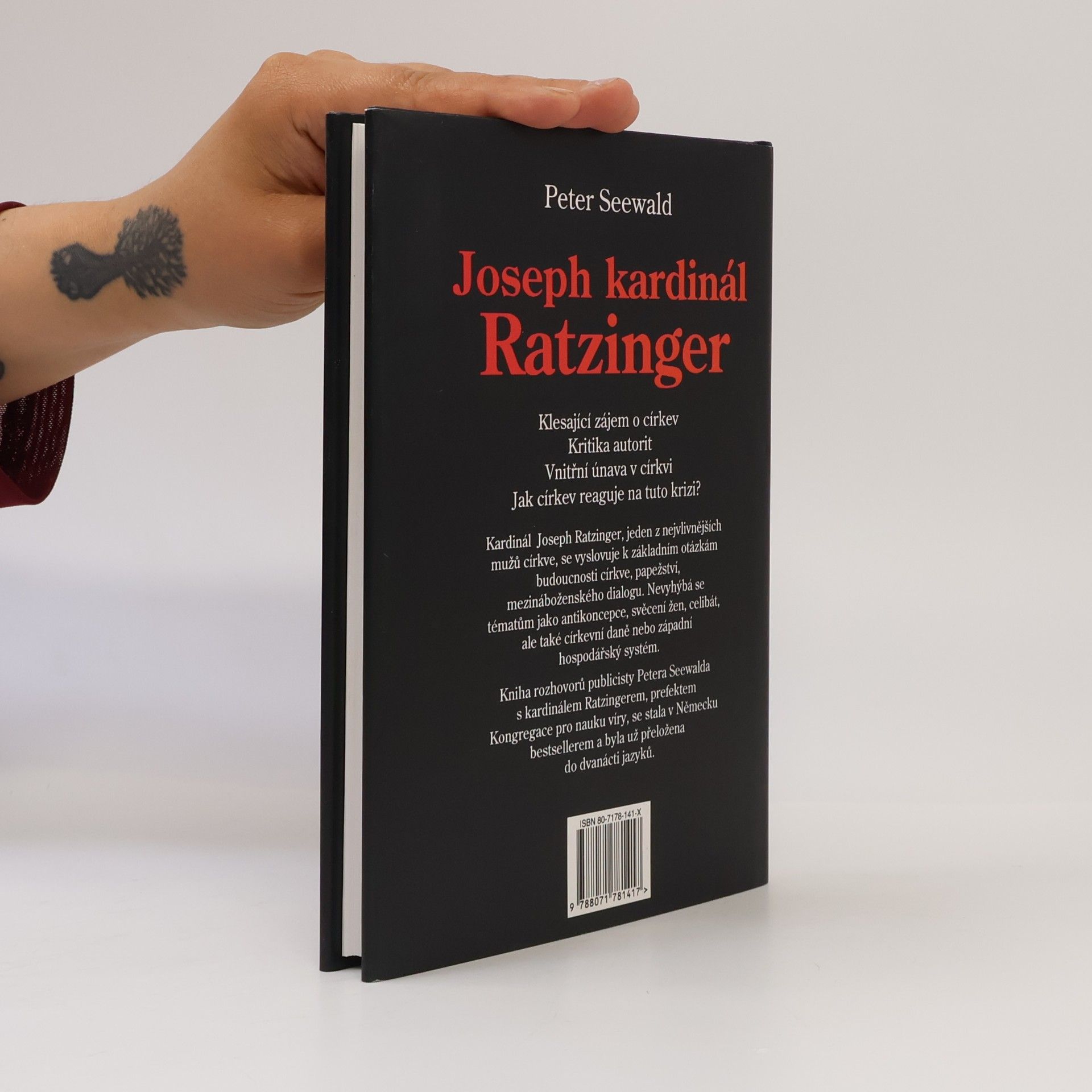 Alžběta Sirovátková Joseph kardinál Ratzinger. Křesťanství na přelomu tisíciletí