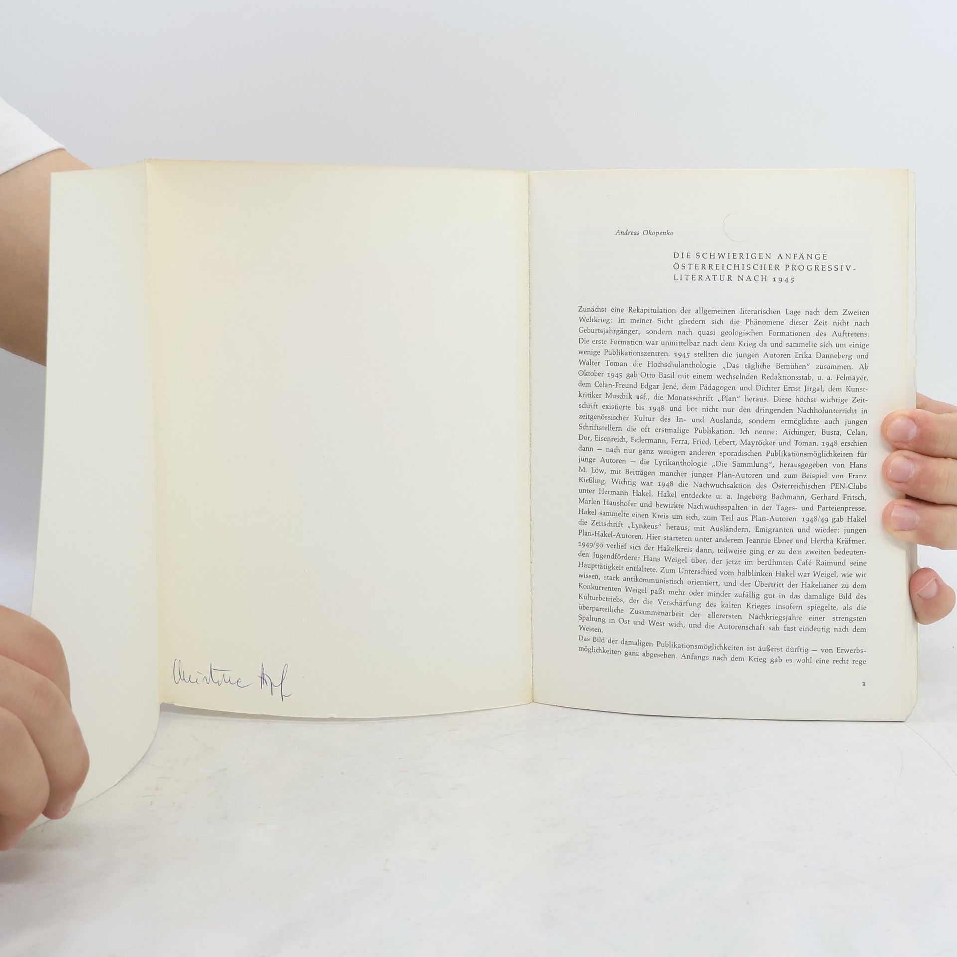 Collectif d'auteurs Protokolle 75. 1.