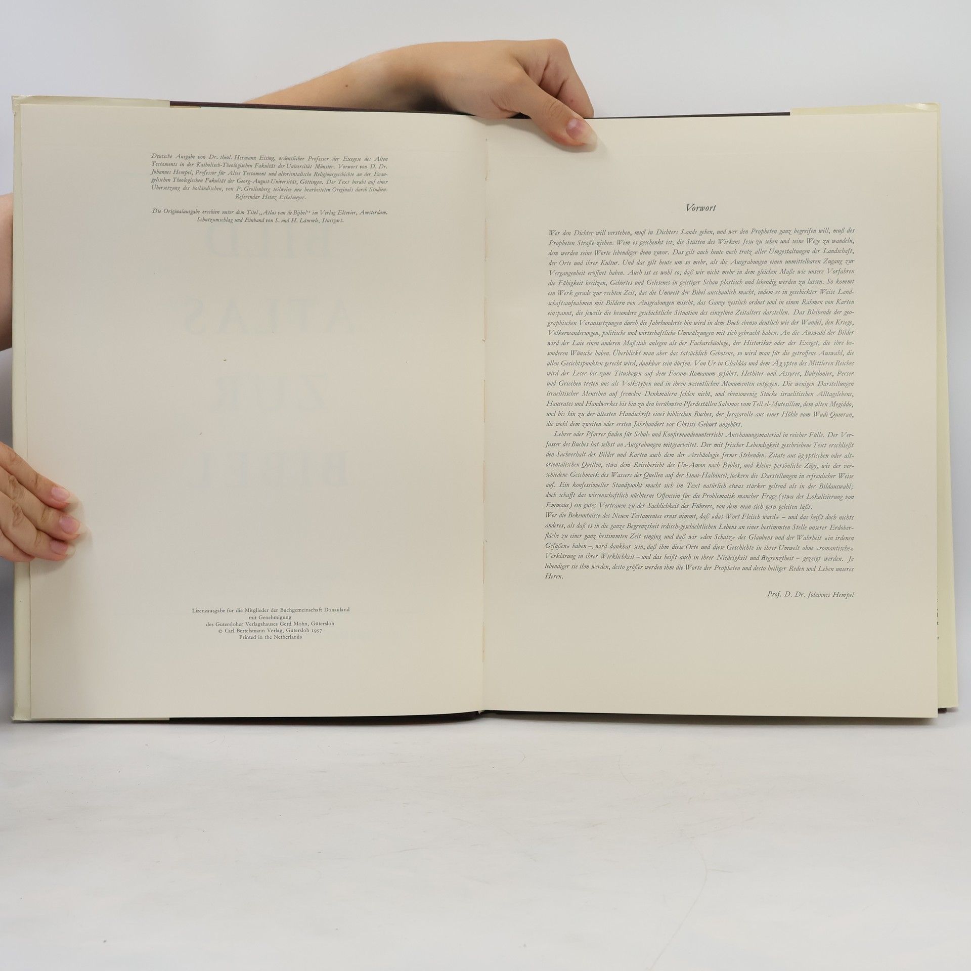 Lucas Hendricus Grollenberg Bildatlas zur Bibel