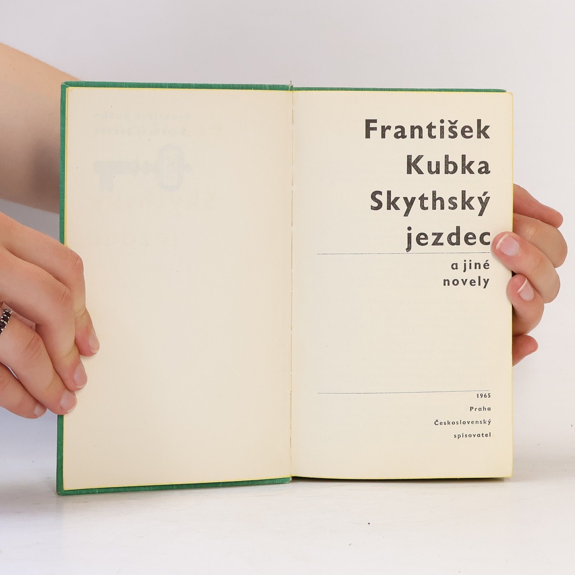 František Kubka Skythský jezdec