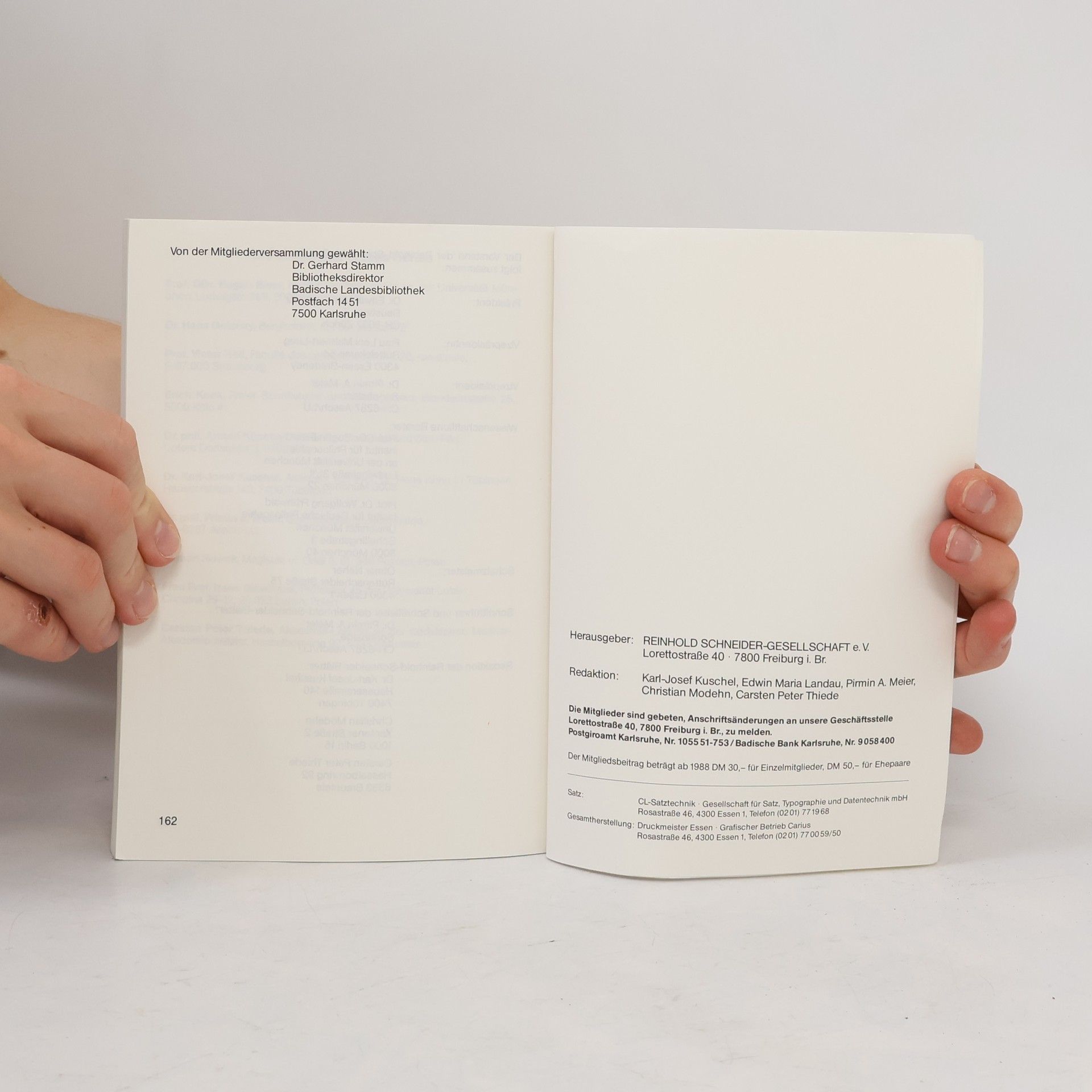 Autorenkollektiv Reinhold Schneider Blätter. Heft 13. Dezember 1987
