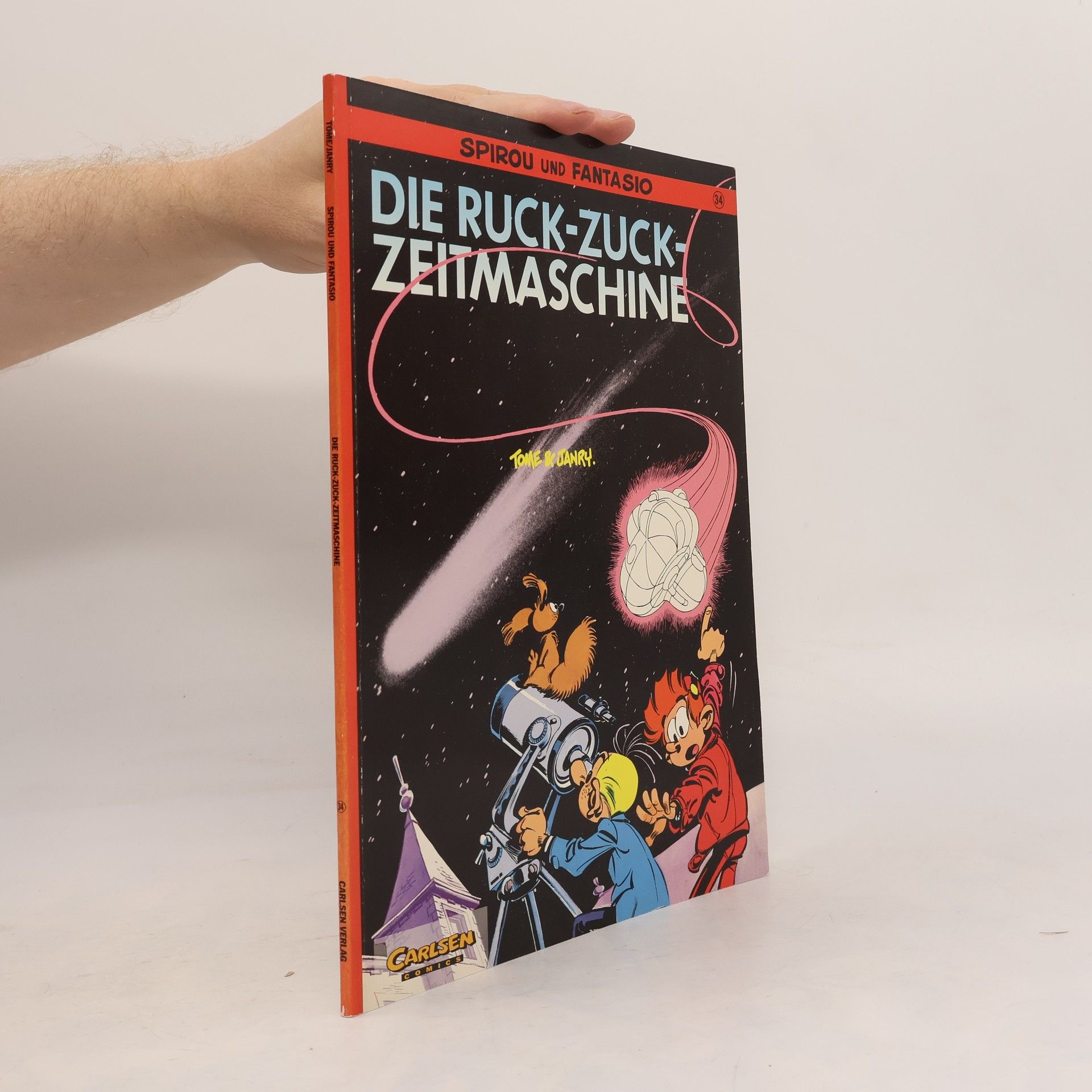 Philippe Tome Spirou und Fantasio - 34: Die Ruck-Zuck-Zeitmaschine
