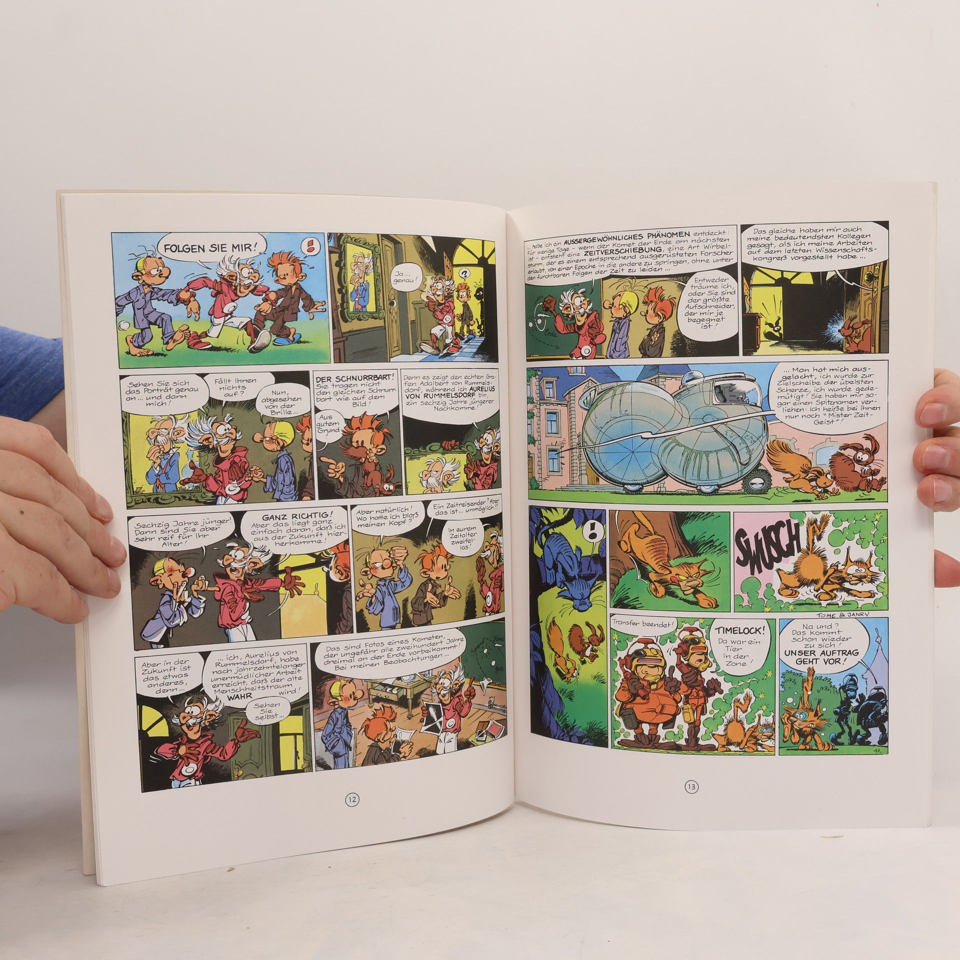 Philippe Tome Spirou und Fantasio - 34: Die Ruck-Zuck-Zeitmaschine