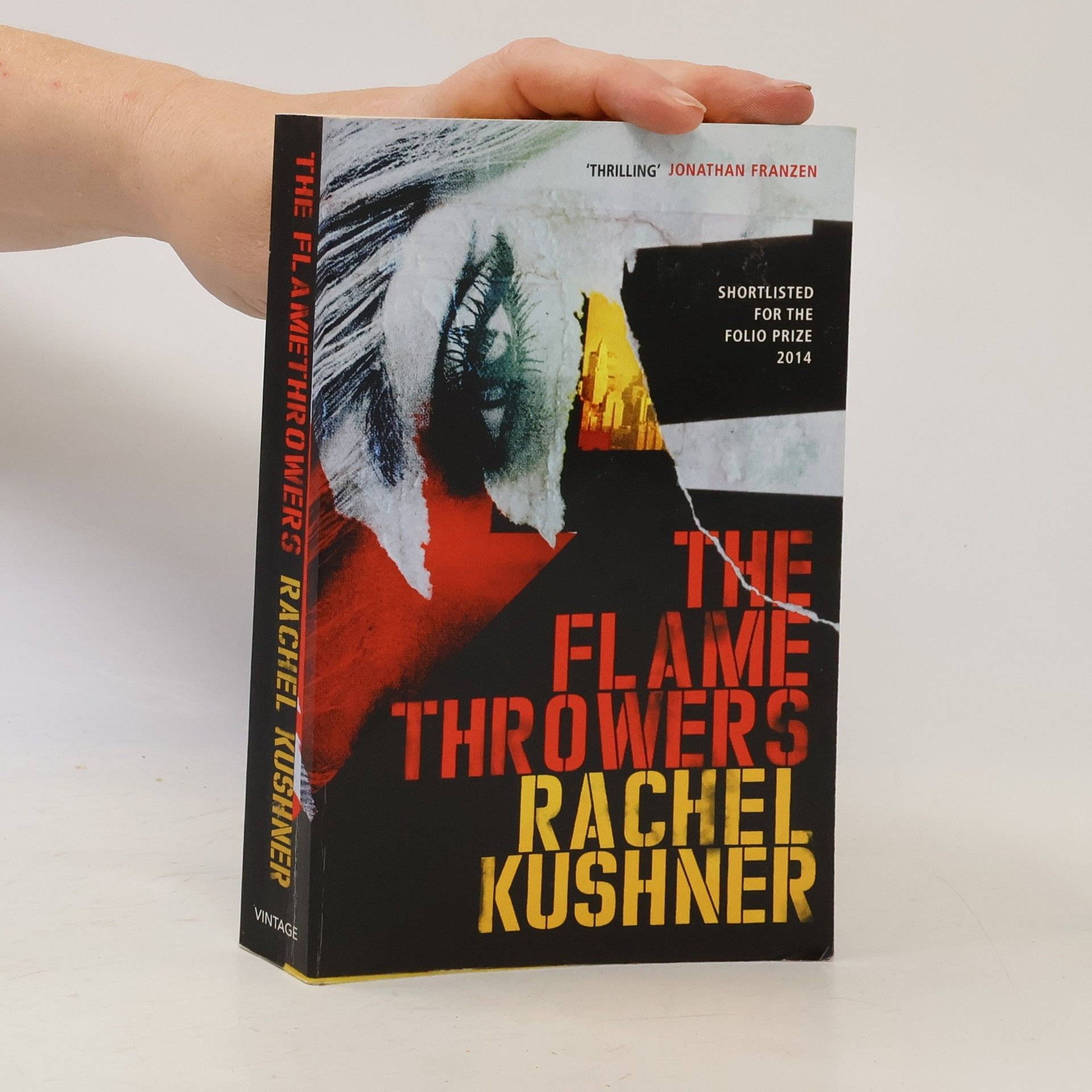 Rachel Kushner The Flamethrowers. Flammenwerfer, englische Ausgabe