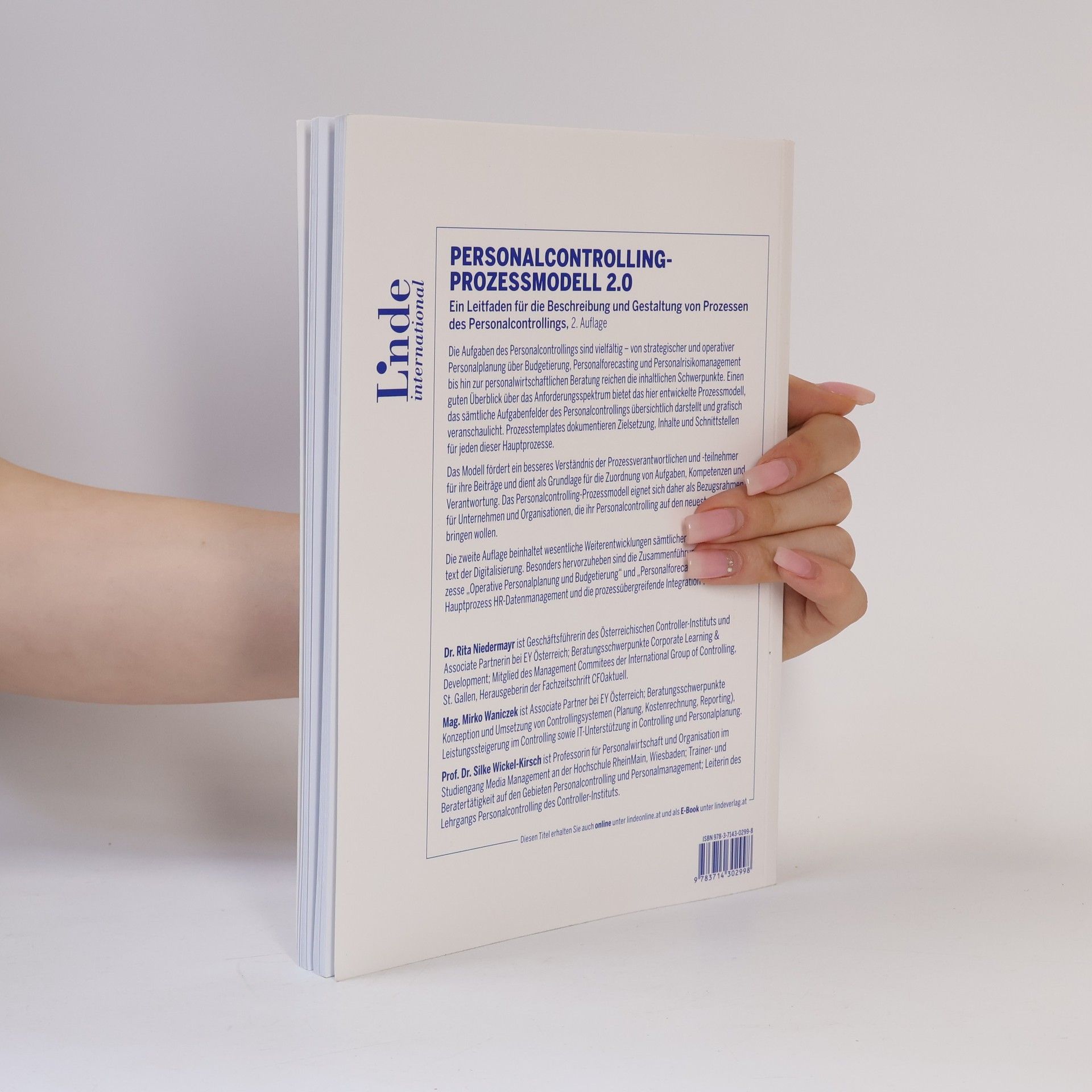 Rita Niedermayr Linde Lehrbuch: Personalcontrolling-Prozessmodell 2.0