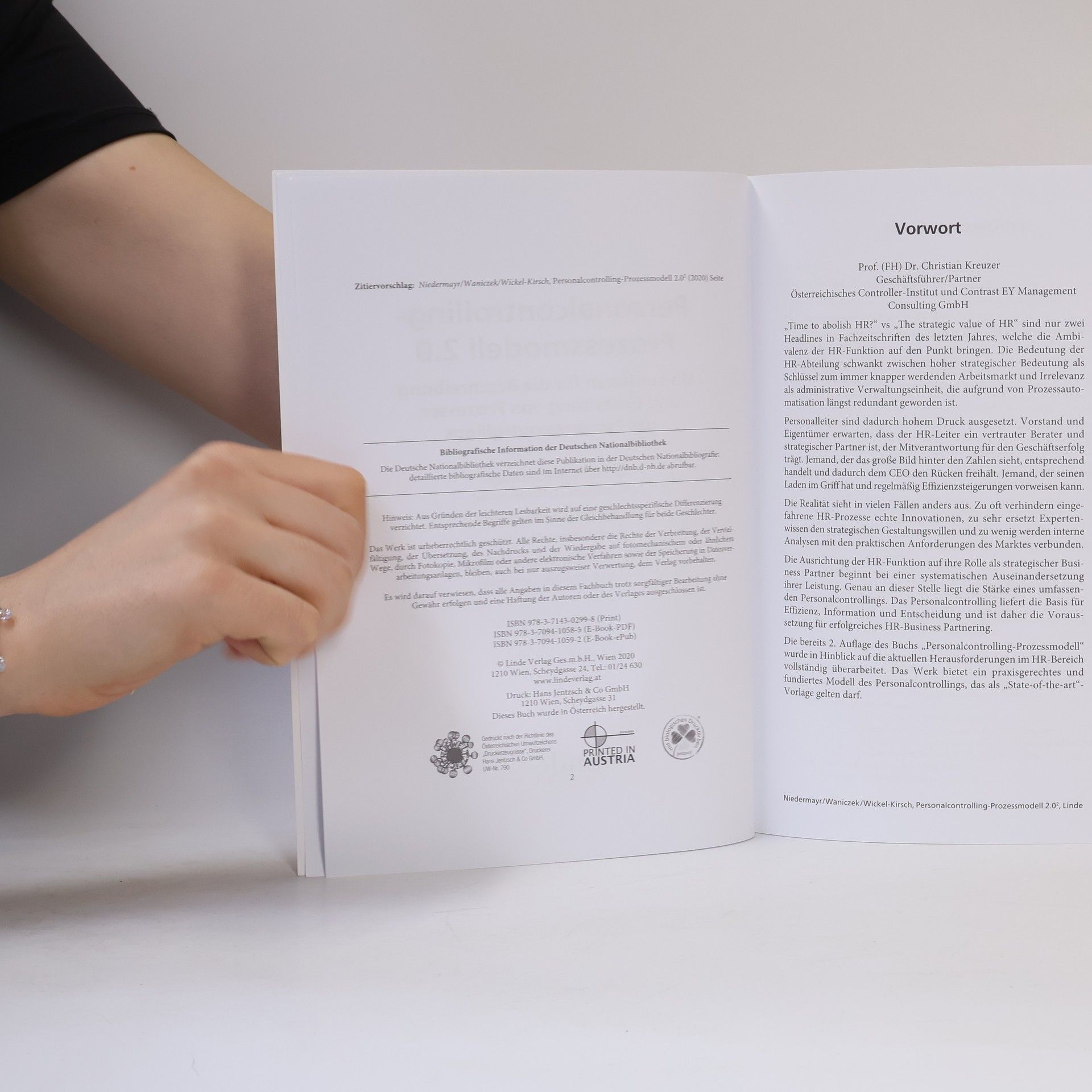 Rita Niedermayr Linde Lehrbuch: Personalcontrolling-Prozessmodell 2.0