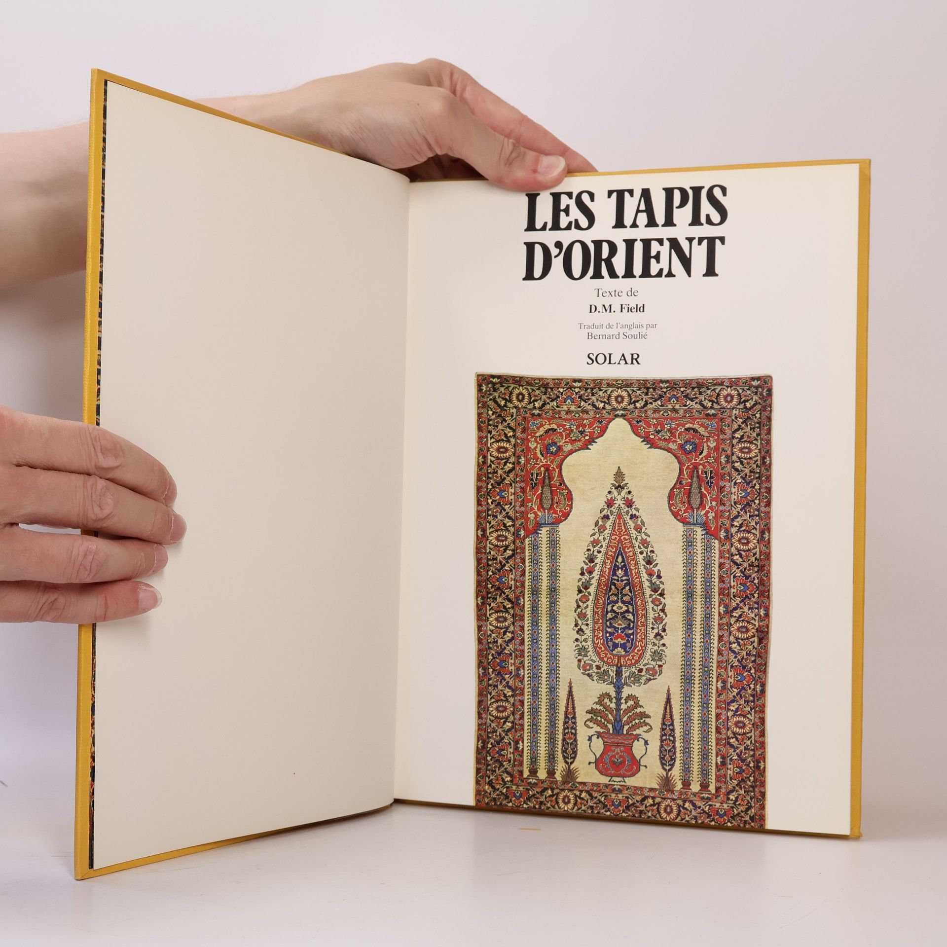 Armen E. Hangeldian Les tapis d'orient