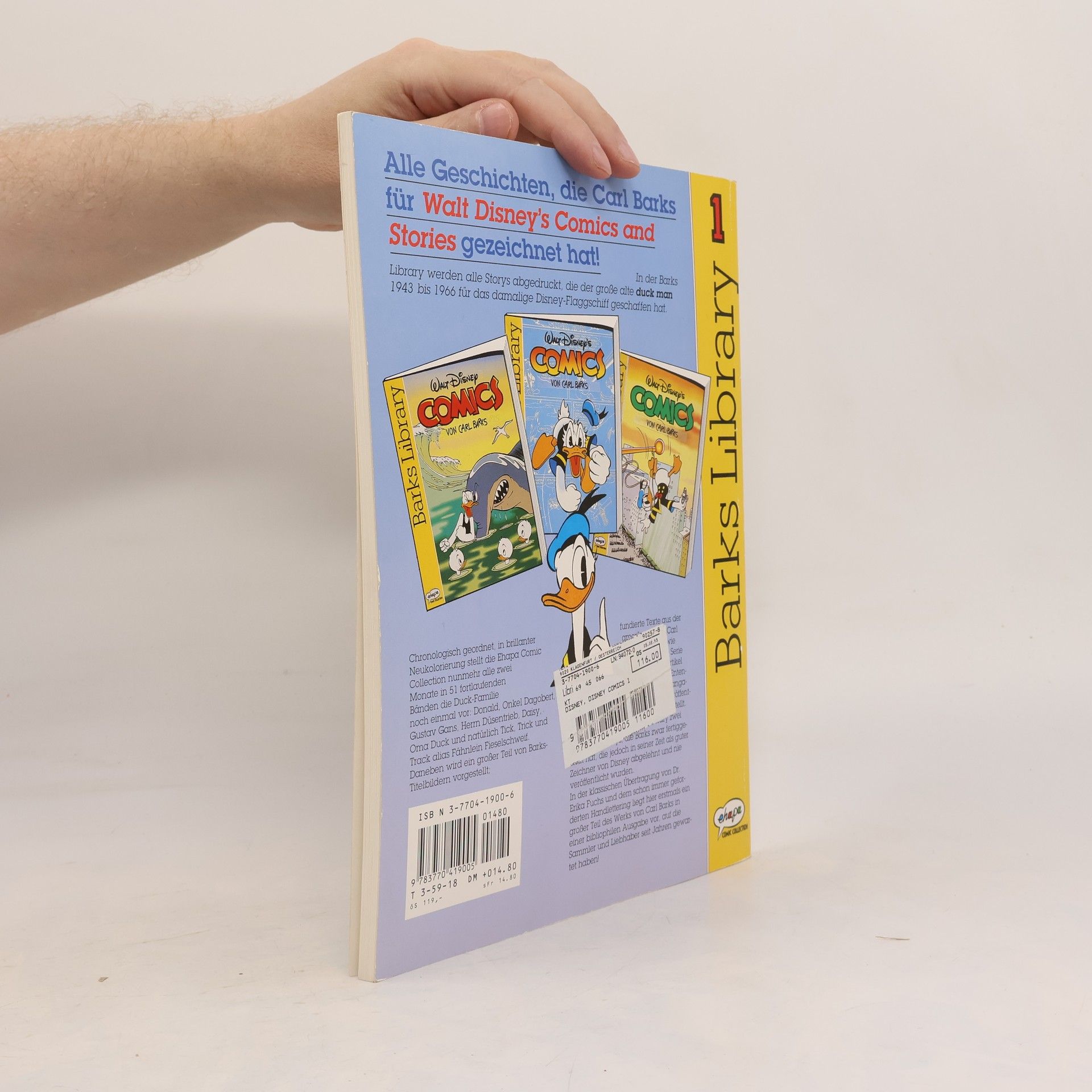 Carl Barks Barks Library - 1: Walt Disney Comics