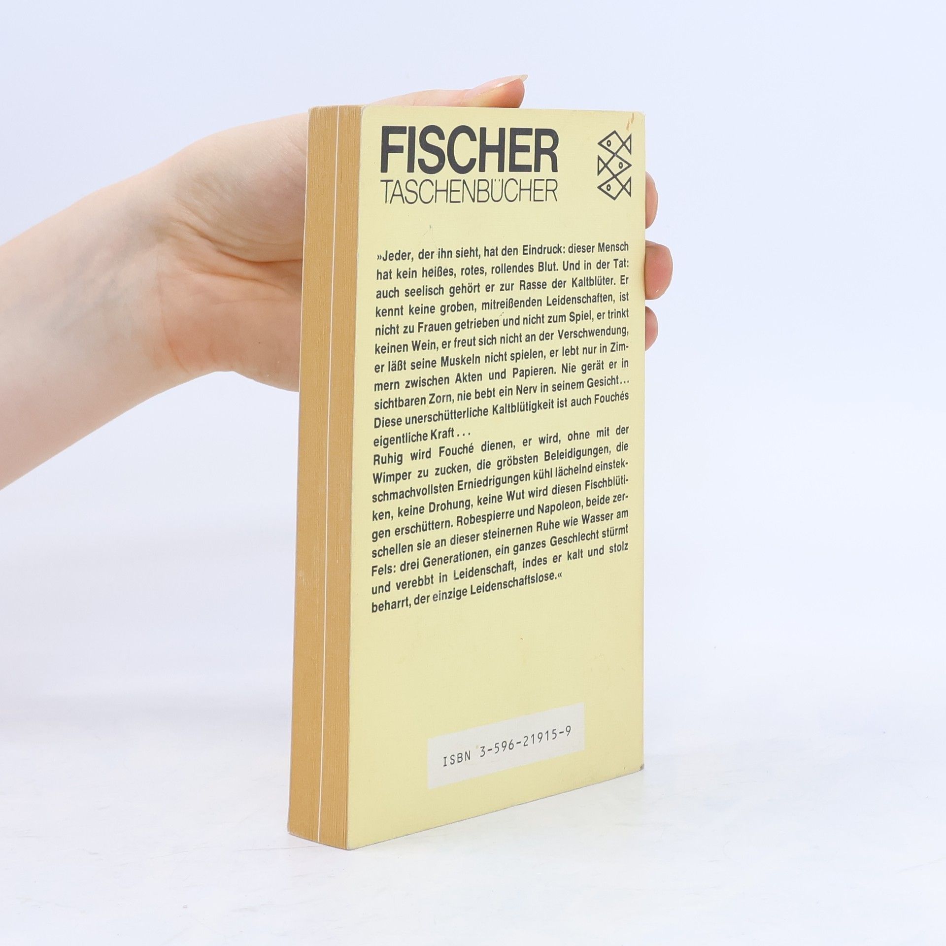Stefan Zweig Joseph Fouché