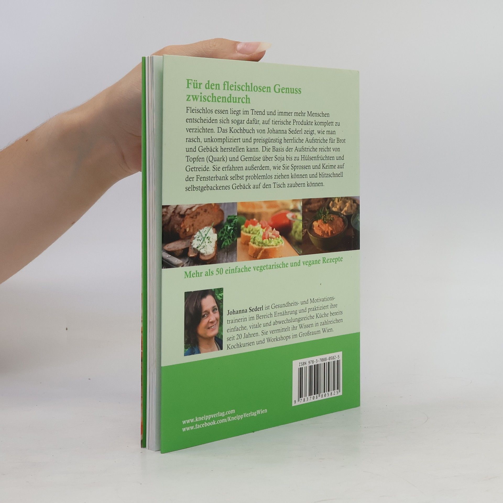 Johanna Sederl Vegane und vegetarische Brotaufstriche
