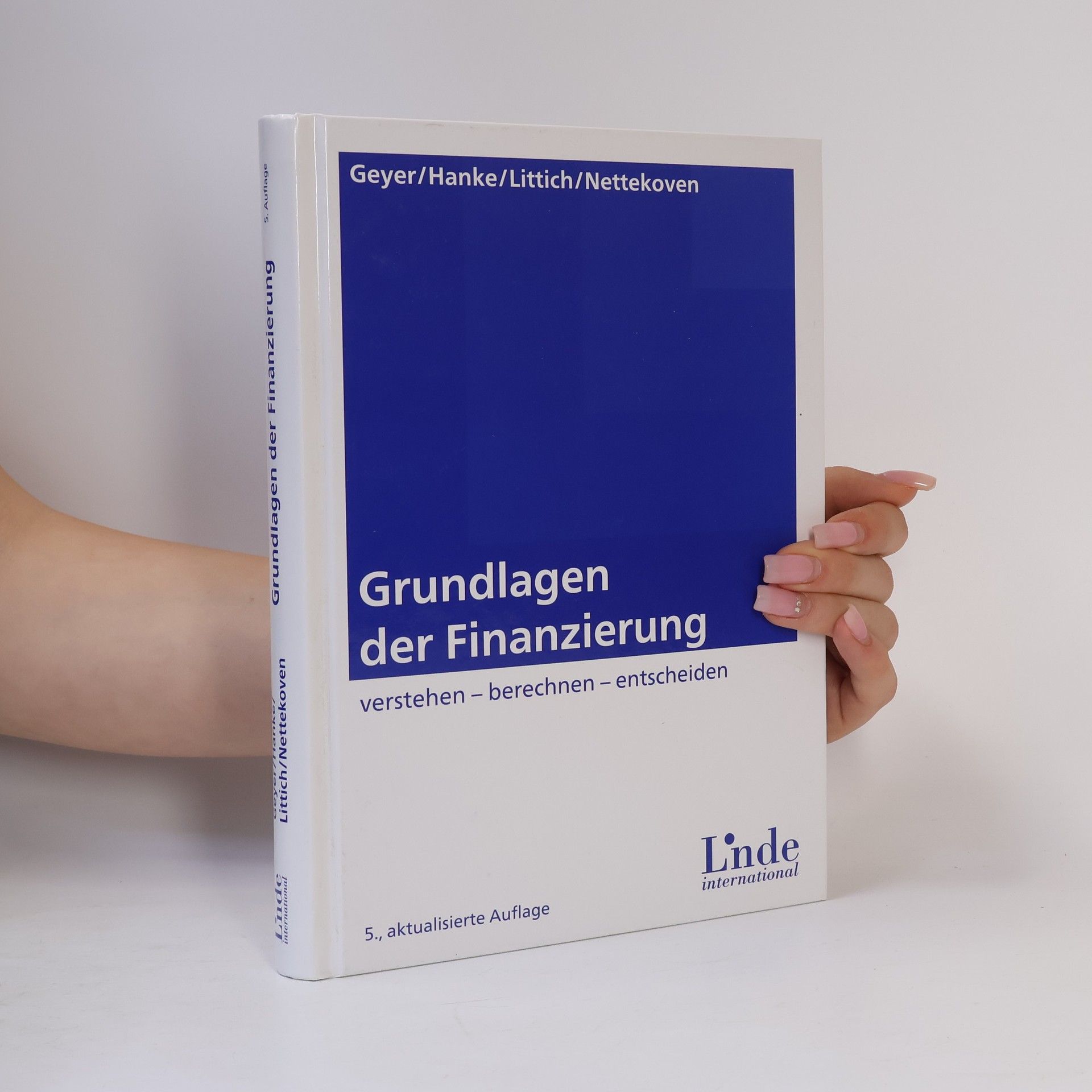Alois Geyer Grundlagen der Finanzierung