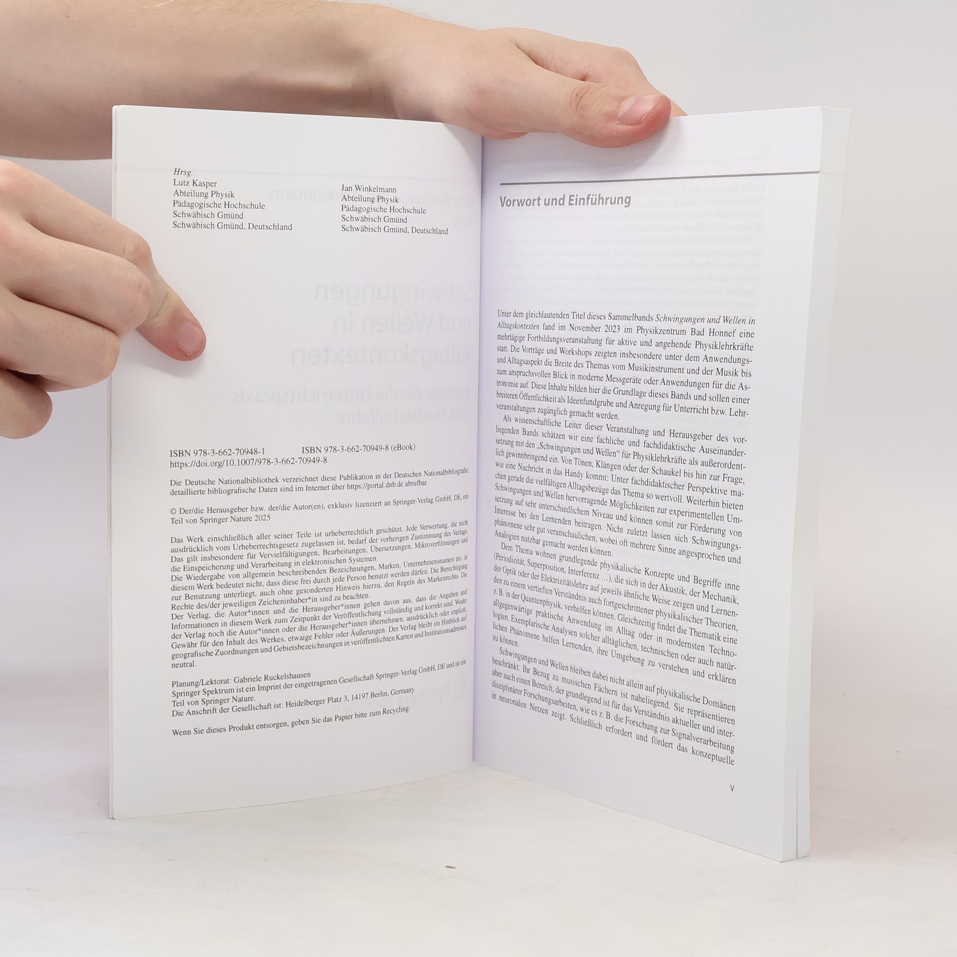 Lutz Kasper Schwingungen und Wellen in Alltagskontexten: Impulse für die Unterrichtspraxis und Hochschullehre