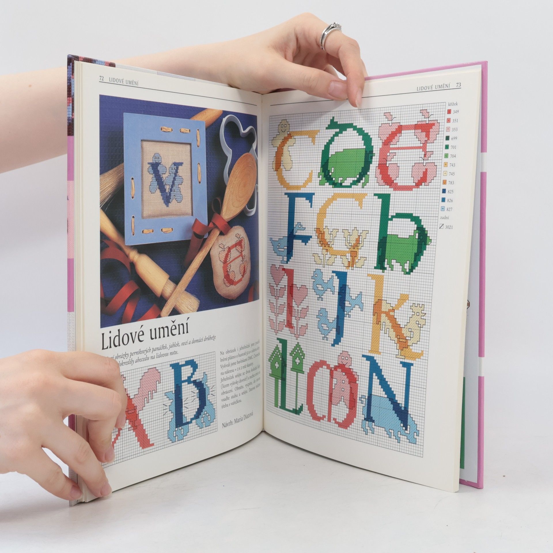Autorenkollektiv Křížková výšivka - abeceda