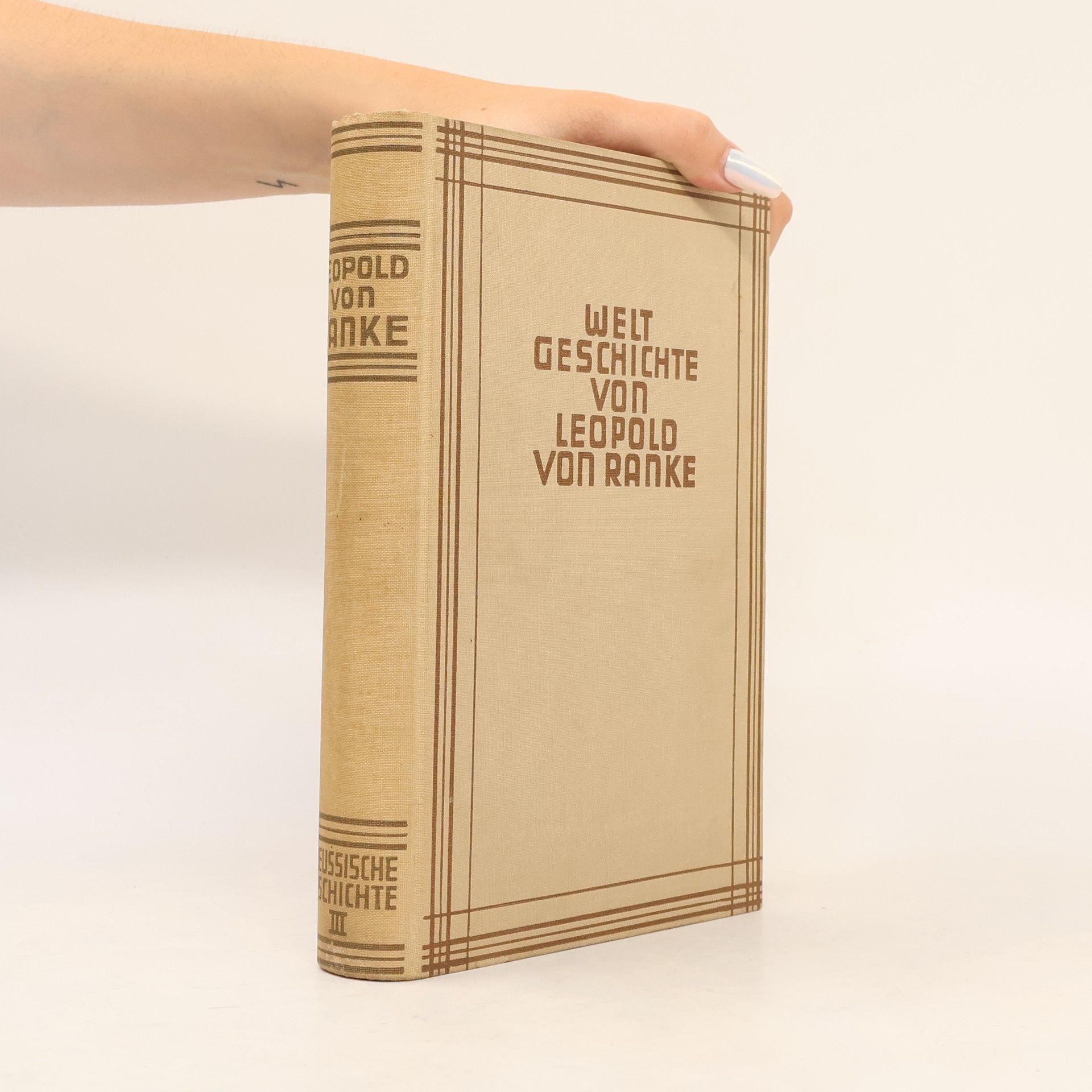 Leopold von Ranke Welt Geschichte 3