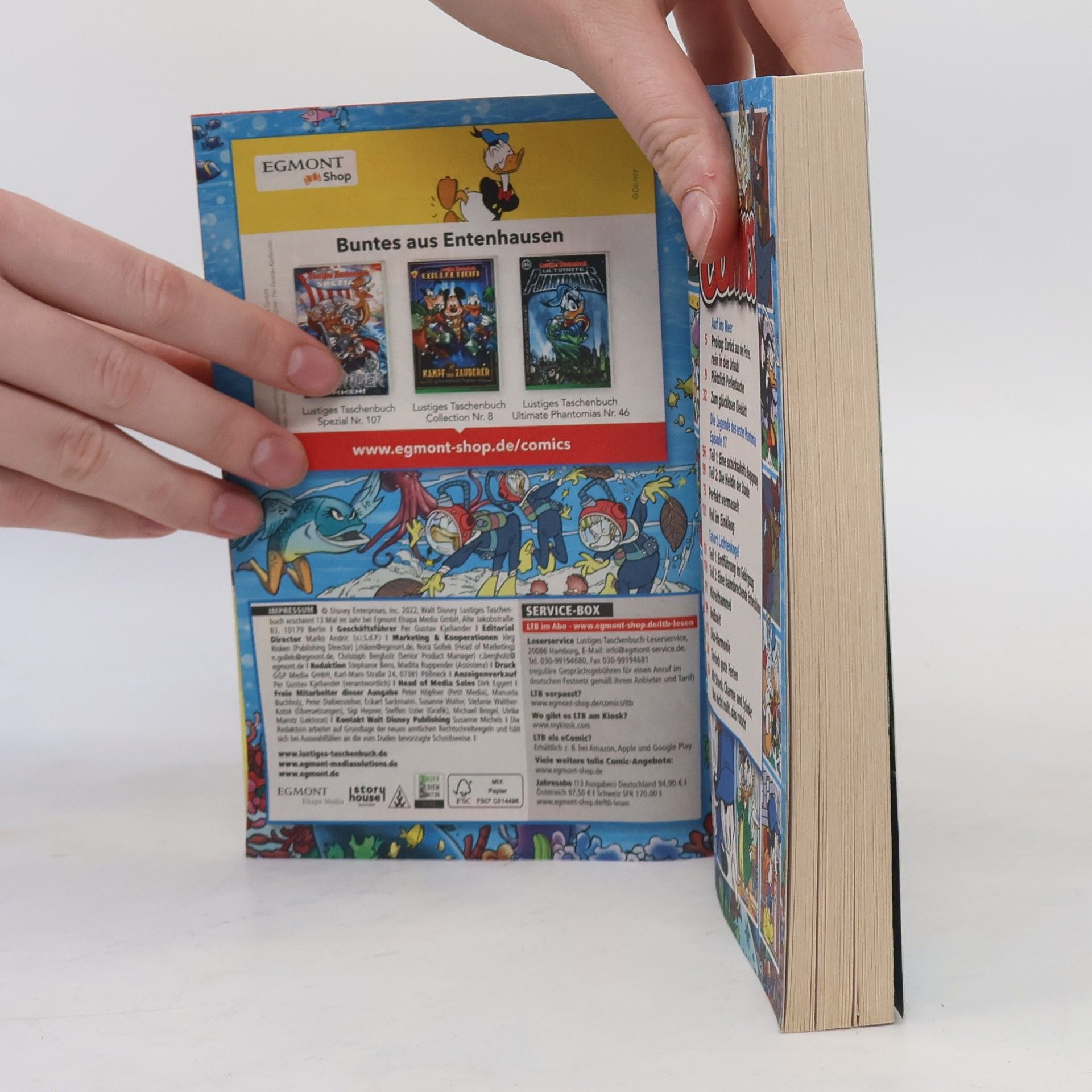Walt Disney Lustiges Taschenbuch Nr. 561. Auf ins Meer