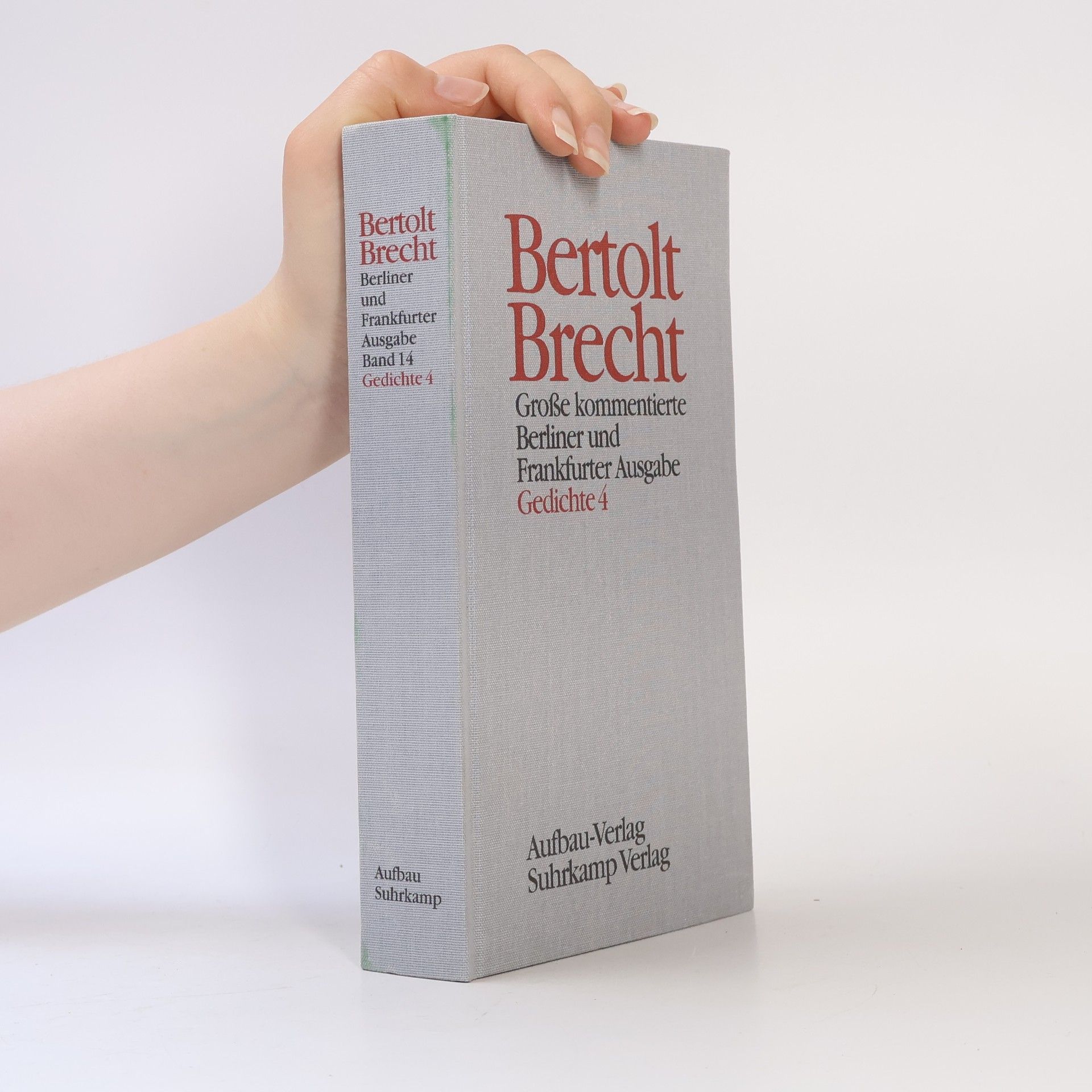 Bertolt Brecht Große kommentierte Berliner und Frankfurter Ausgabe Band 14