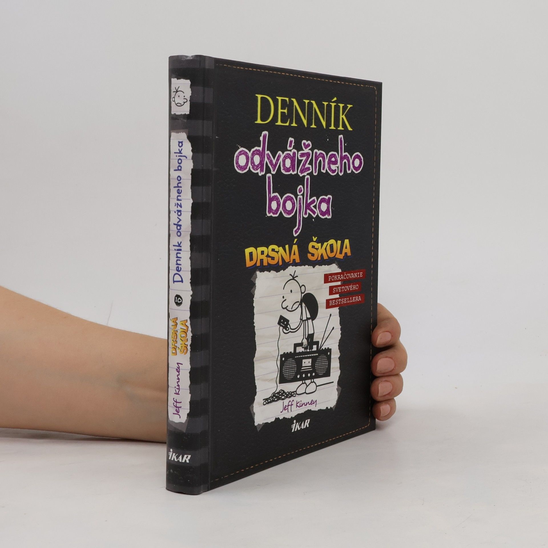 Jeff Kinney Denník odvážneho bojka 10. Drsná škola