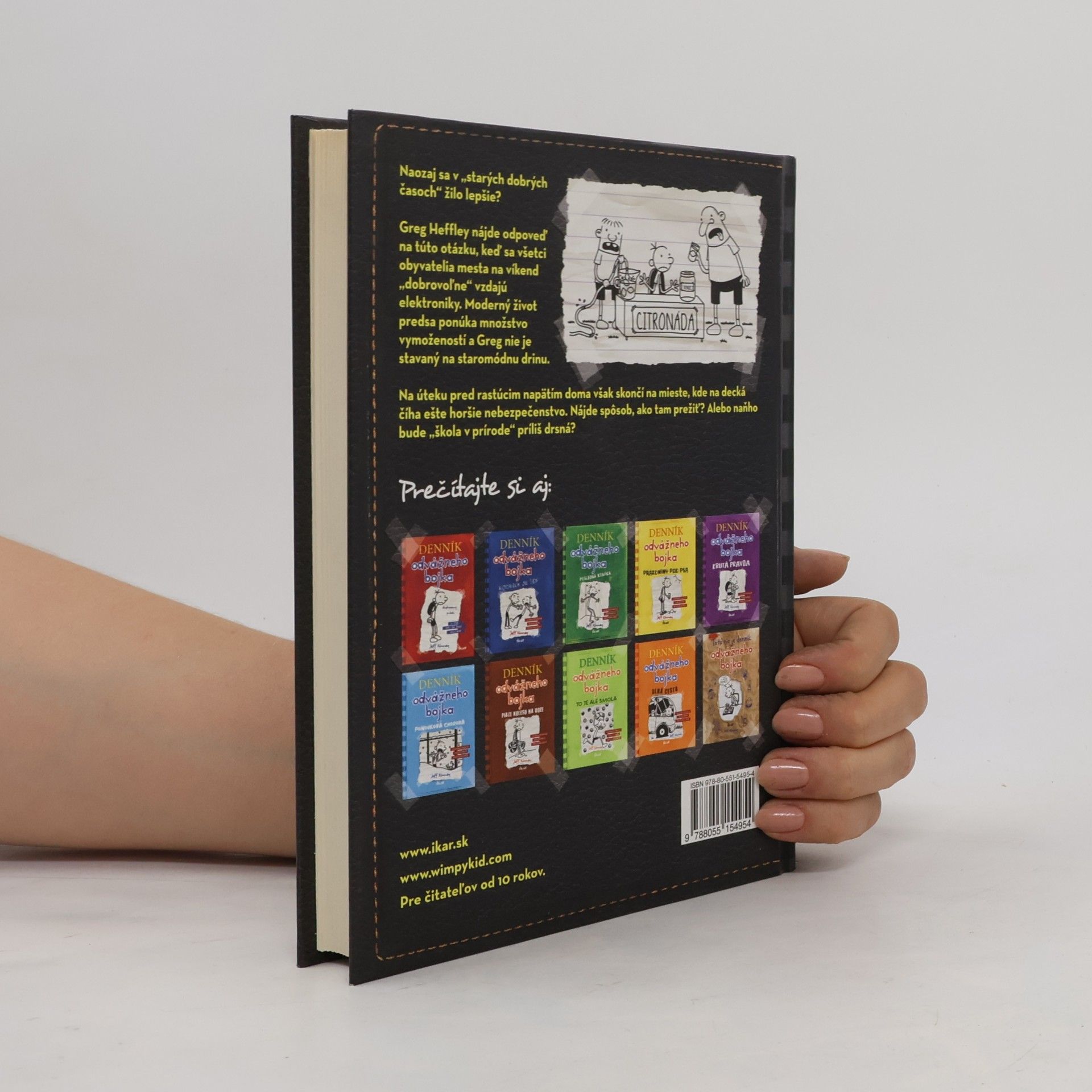 Jeff Kinney Denník odvážneho bojka 10. Drsná škola