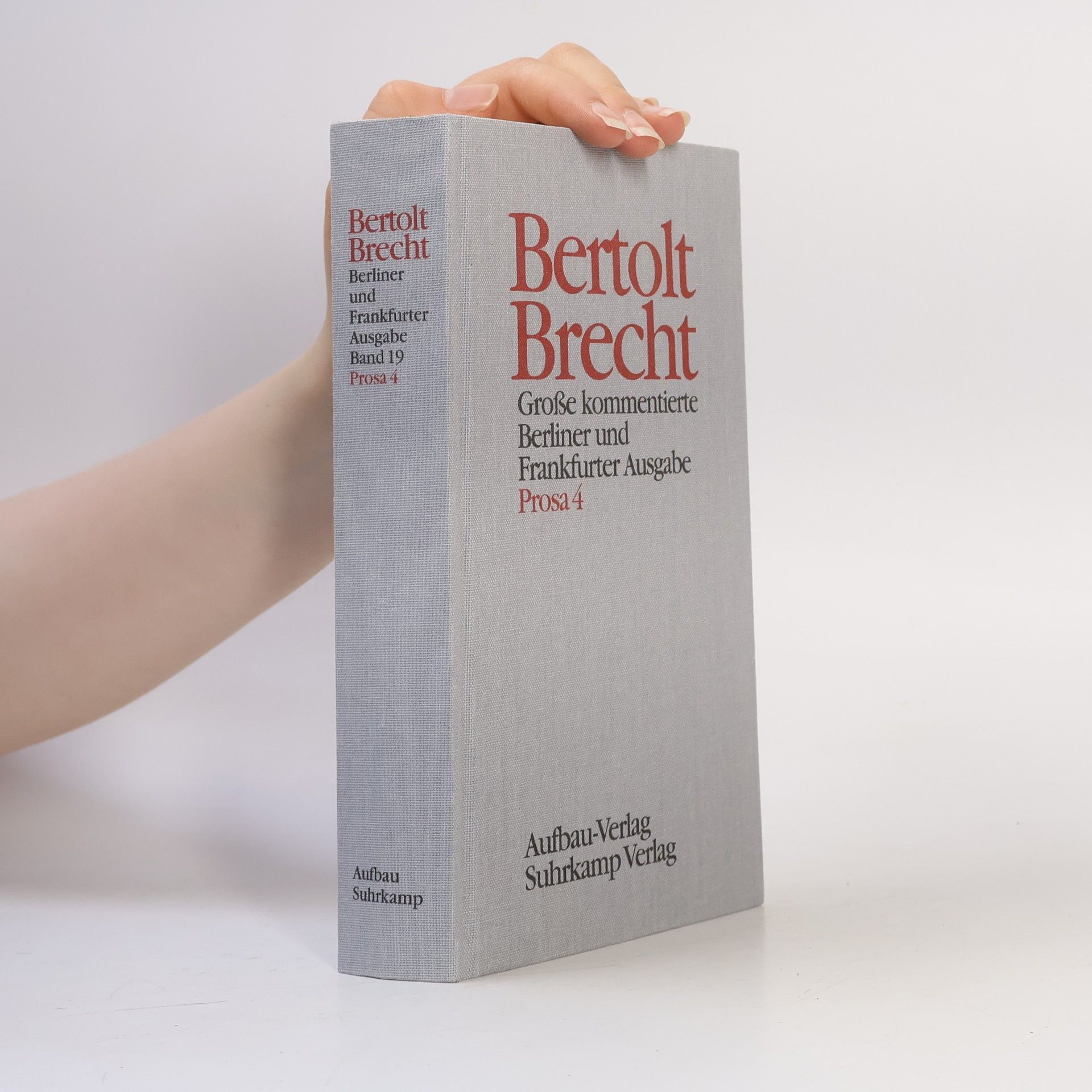 Bertolt Brecht Große kommentierte Berliner und Frankfurter Ausgabe 19