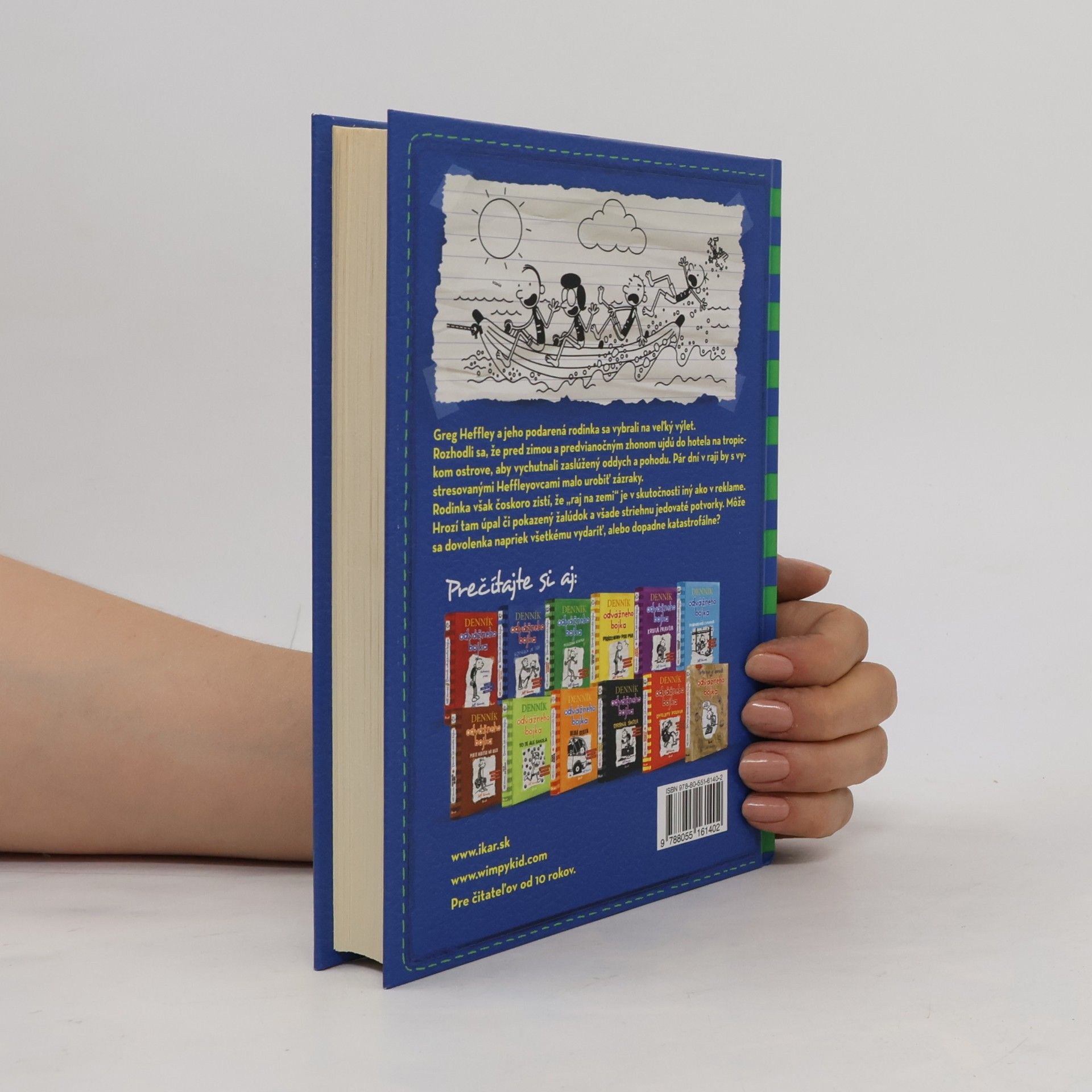 Jeff Kinney Denník odvážneho bojka 12. Rodinný úlet