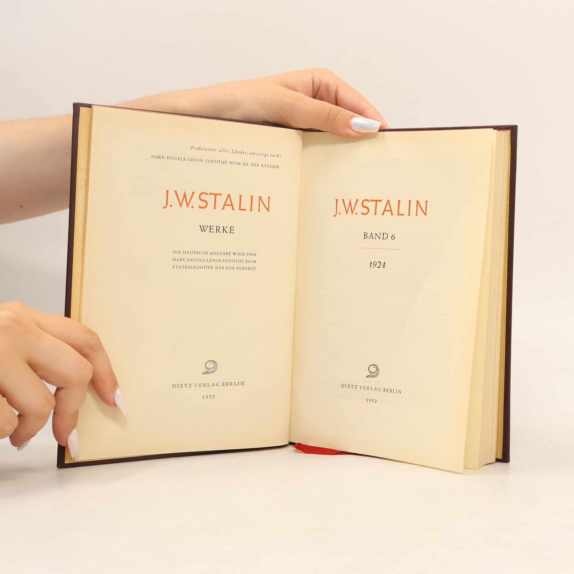 J.W. Stalin Werke 6