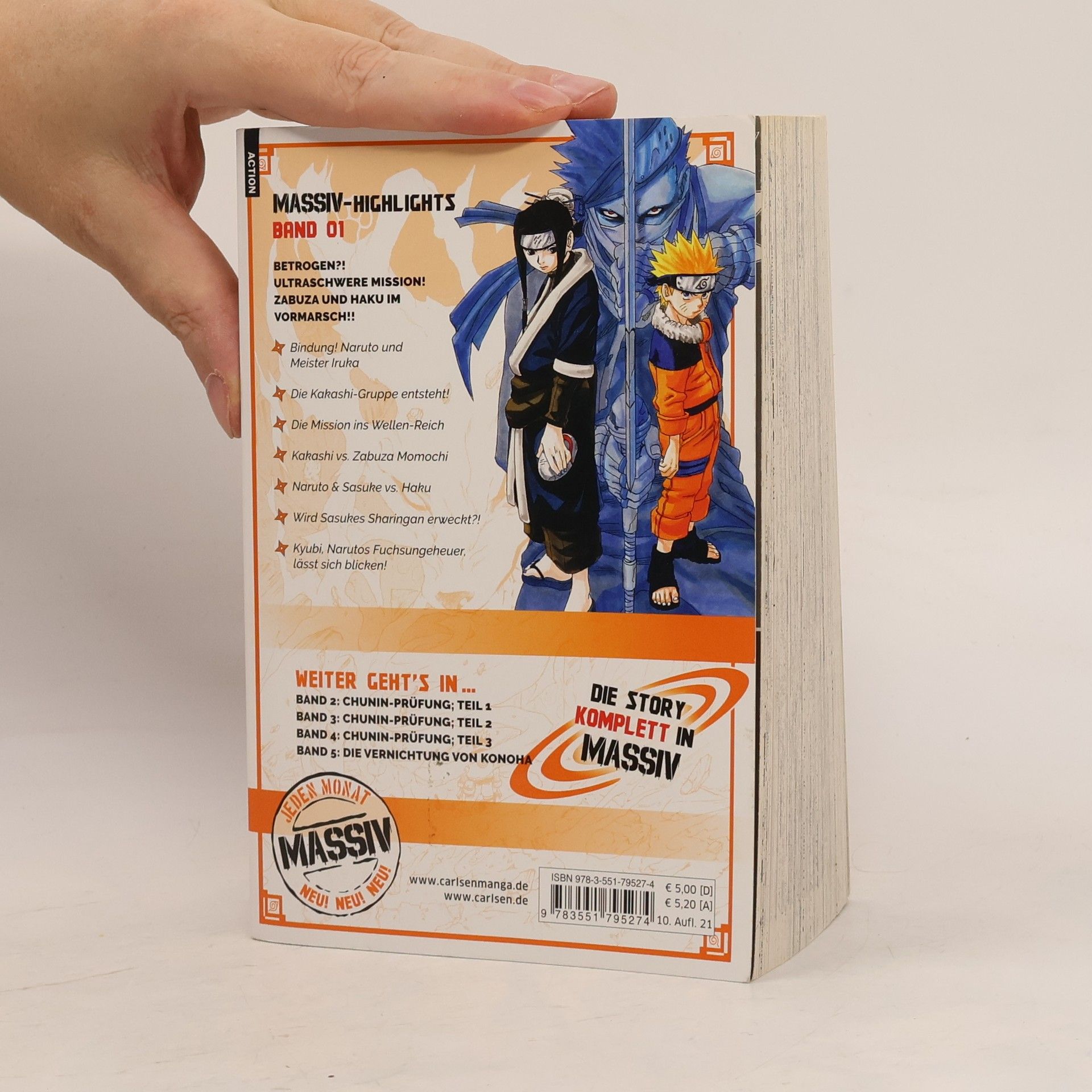 Masashi Kishimoto Naruto Massiv 01